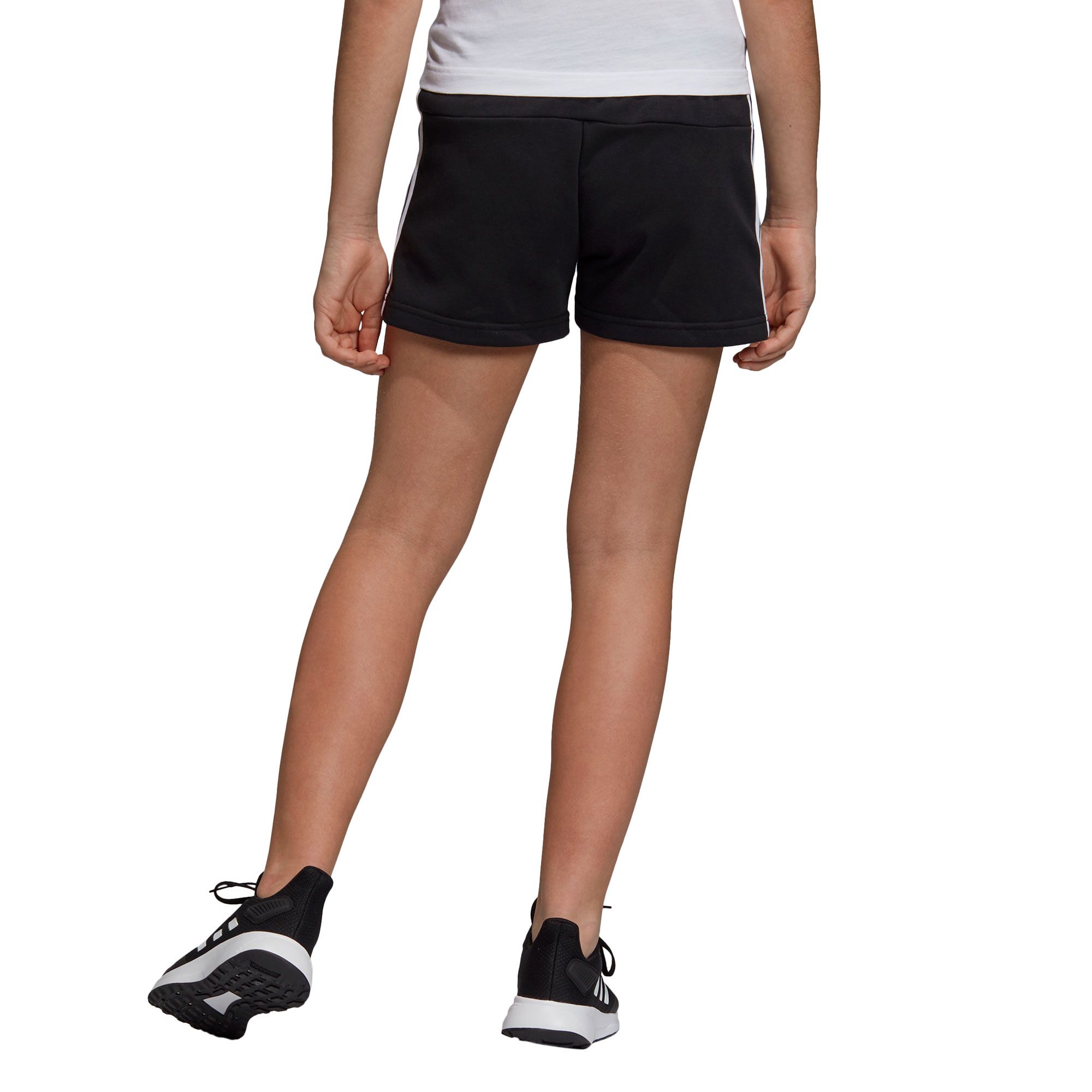 Pantalón Corto de Paseo Essentials 3 Junior Negro - Fútbol Factory