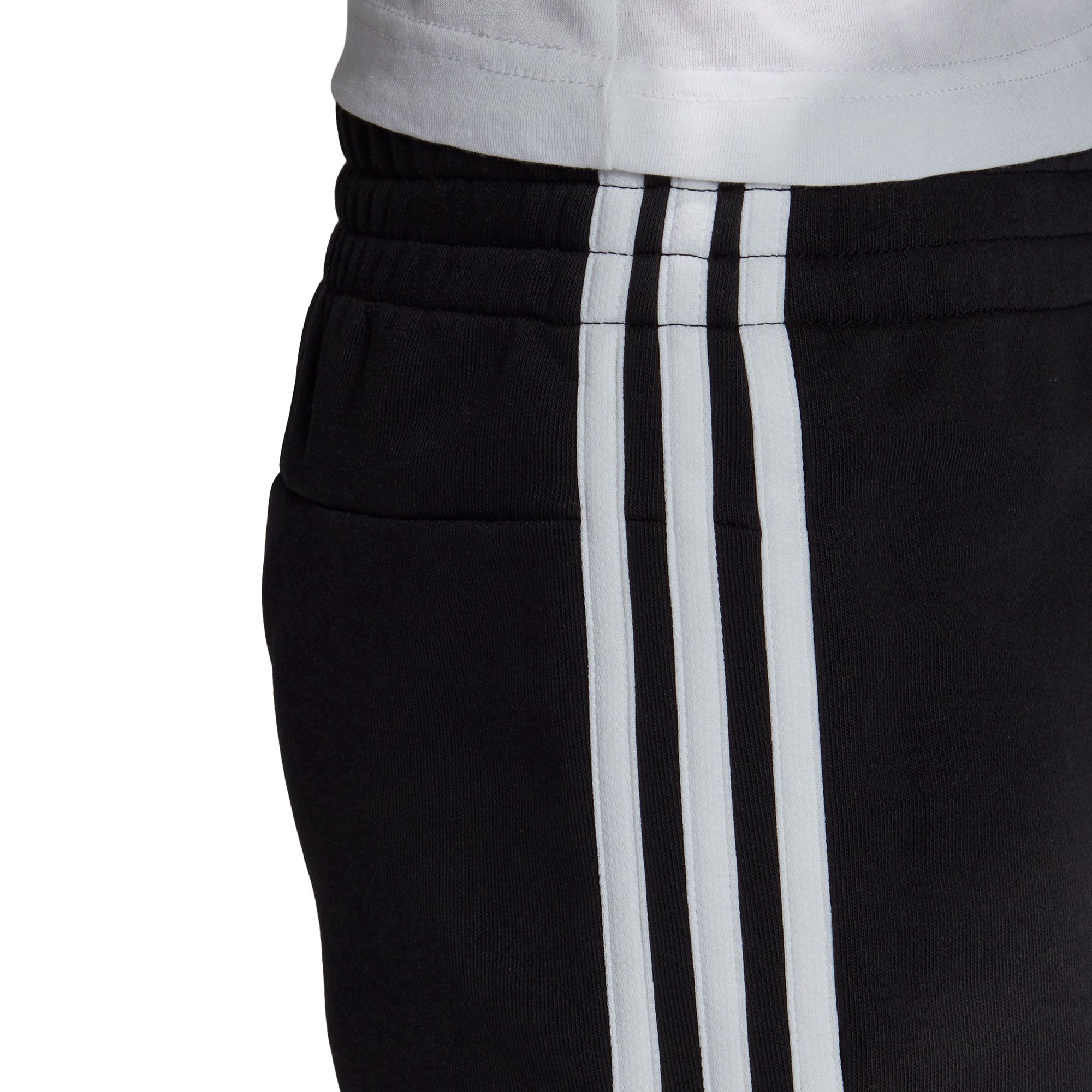 Pantalón Corto de Paseo Essentials 3 Junior Negro - Fútbol Factory
