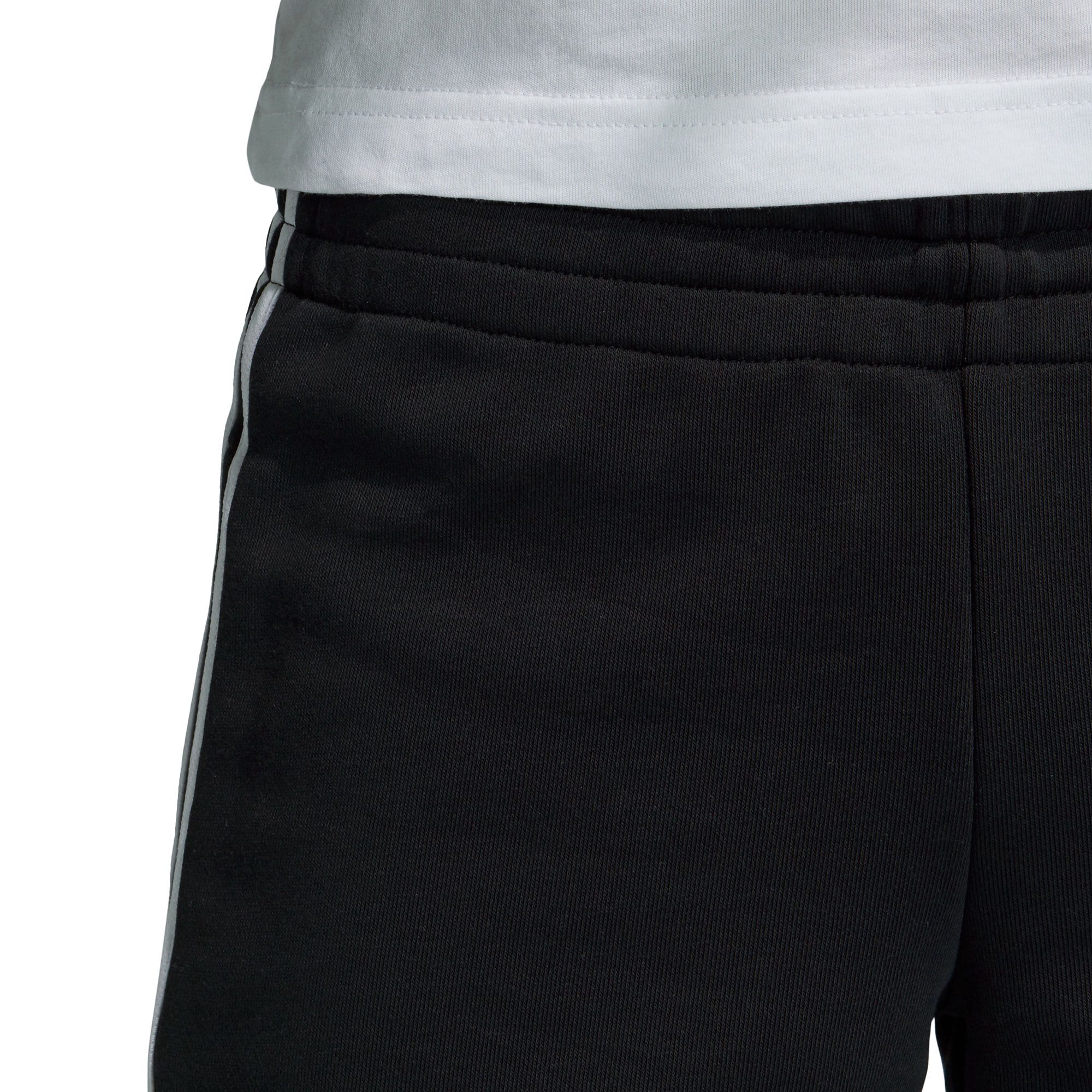 Pantalón Corto de Paseo Essentials 3 Junior Negro - Fútbol Factory