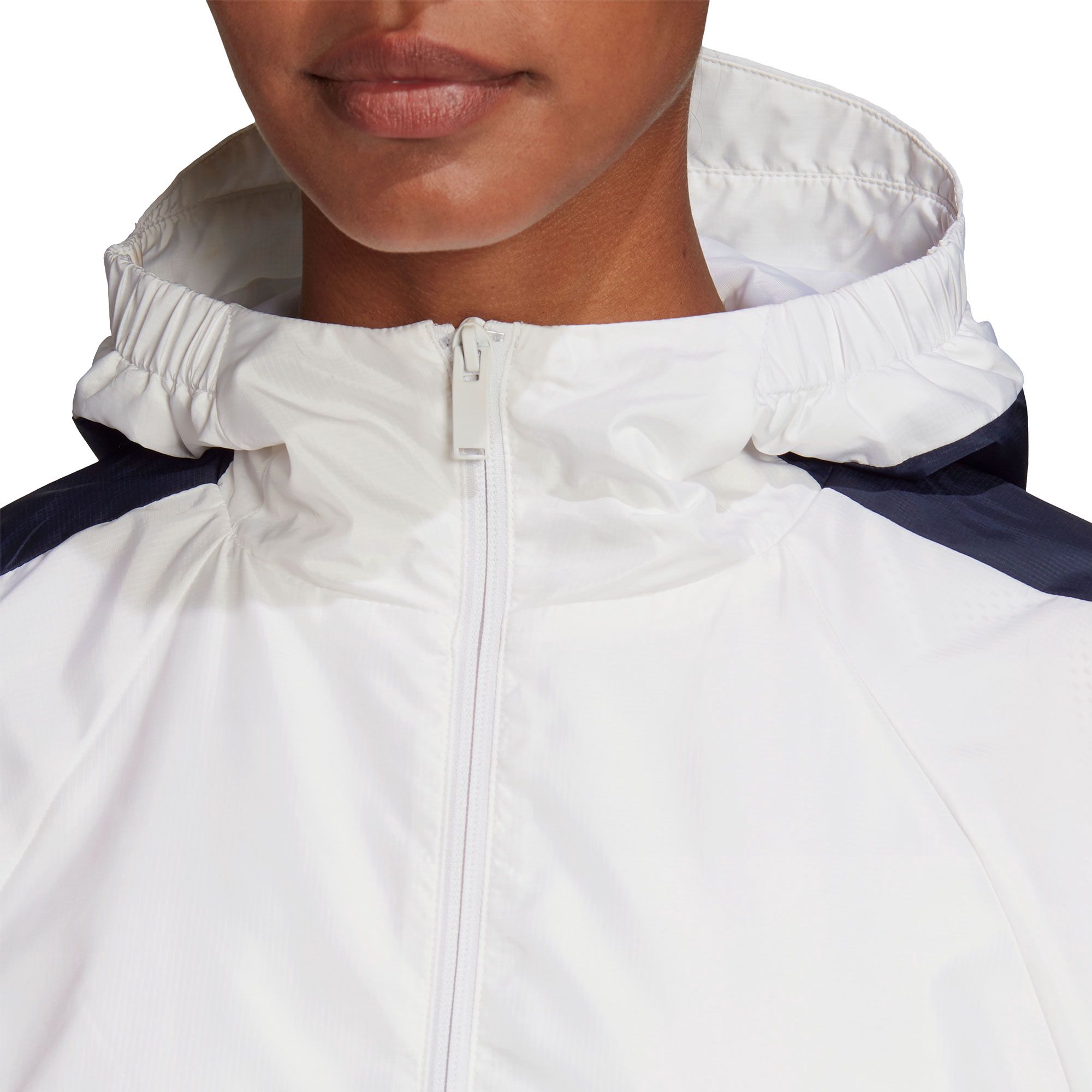 Chaqueta con Capucha de Paseo WND Mujer Blanco - Fútbol Factory