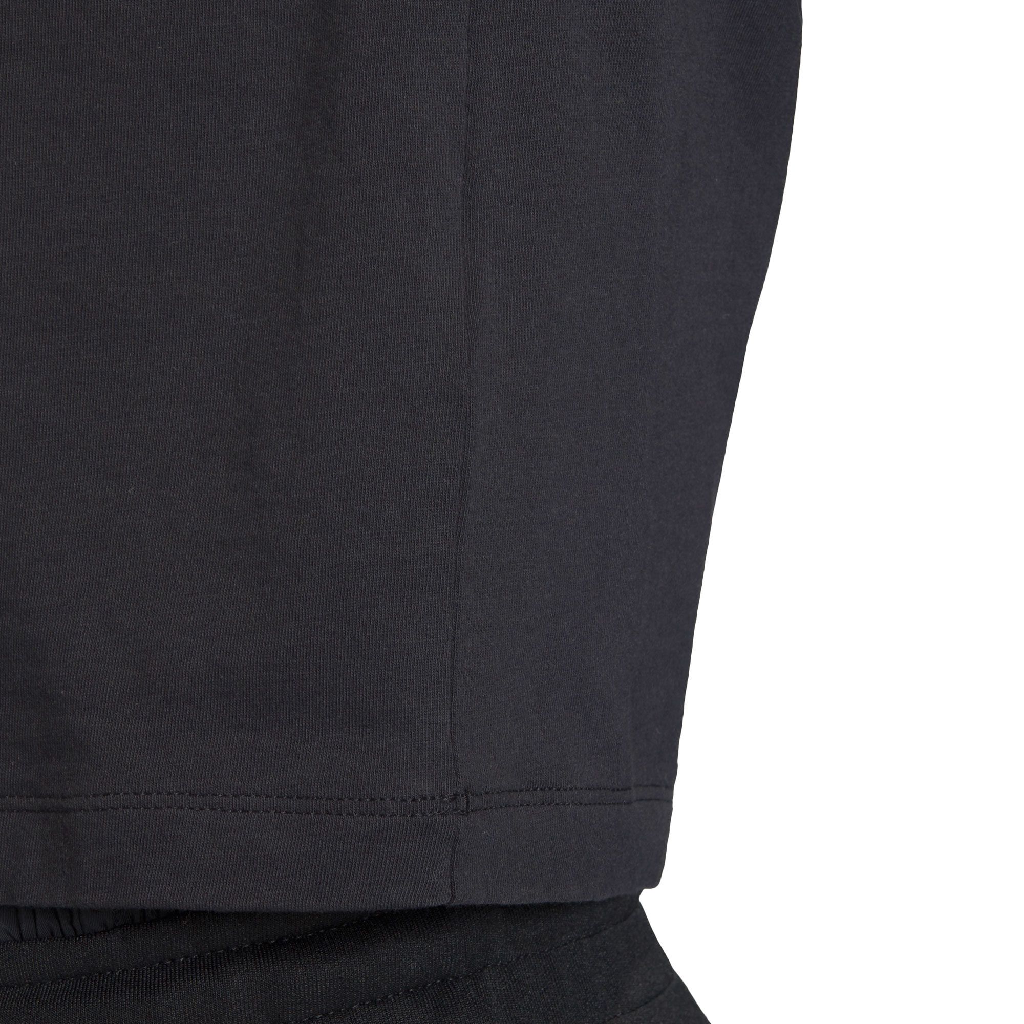 Camiseta de Paseo Must Haves Tres Bandas Mujer Negro - Fútbol Factory