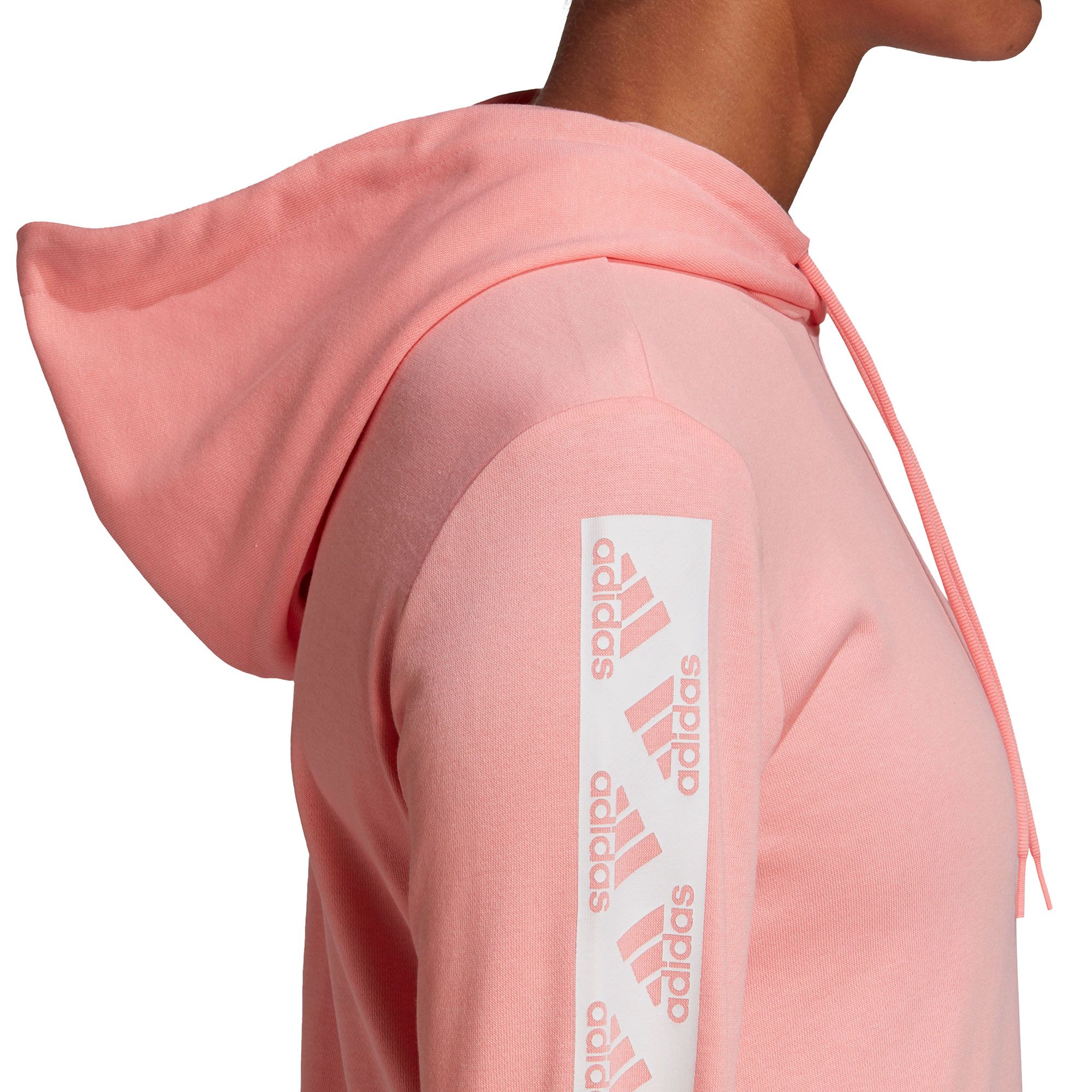 Sudadera con Capucha de Paseo Block Mujer Rosa - Fútbol Factory