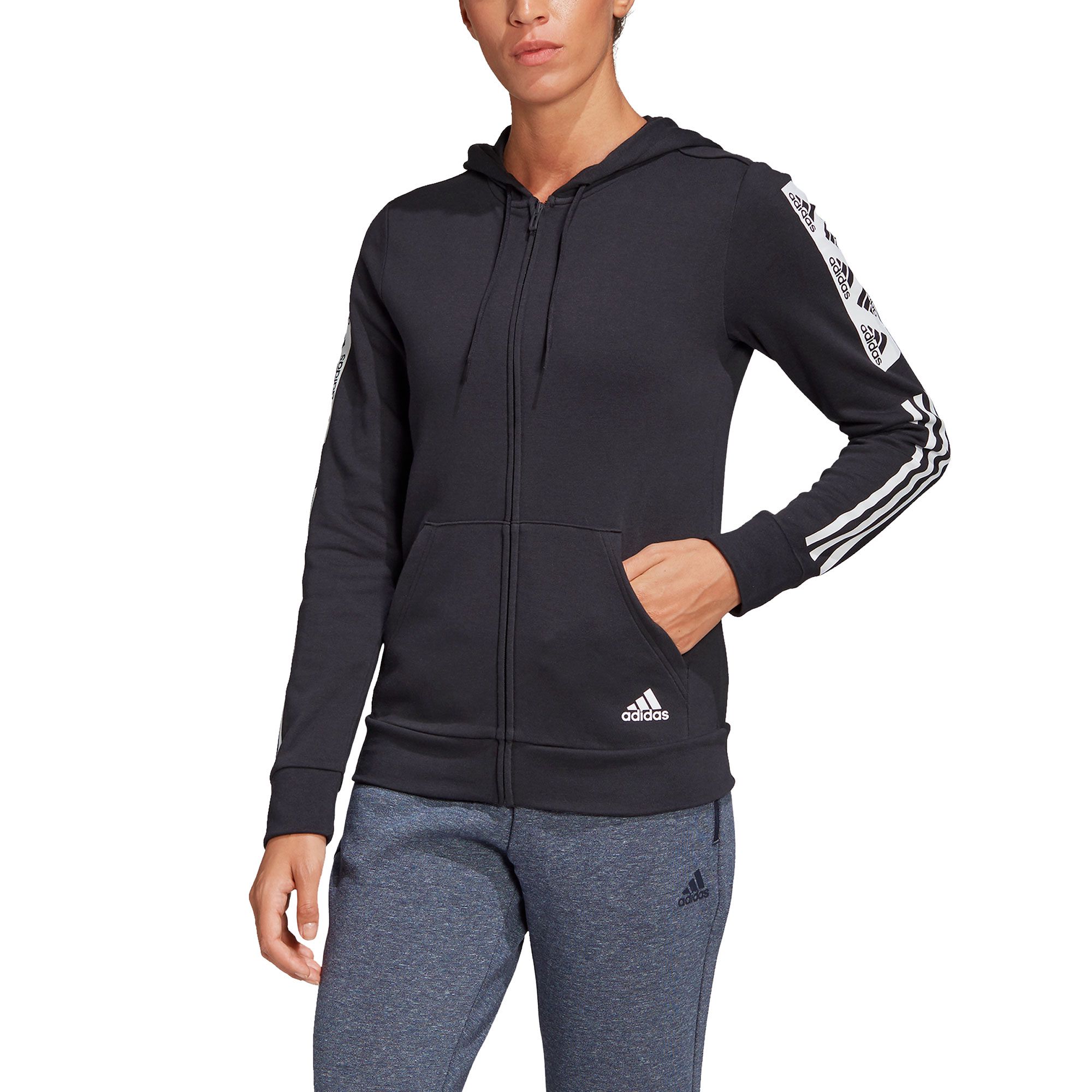 Chaqueta de Paseo Block Mujer Negro - Fútbol Factory