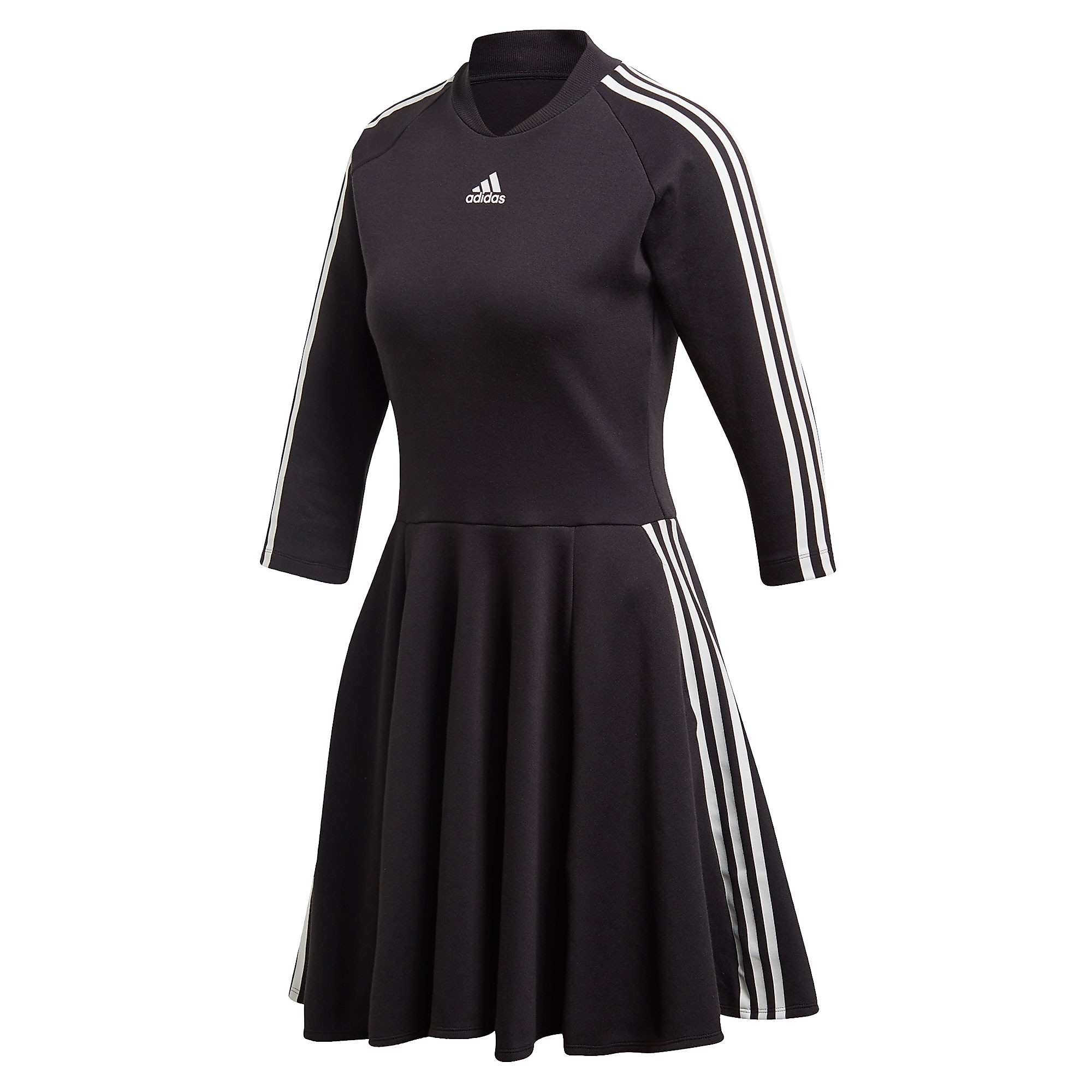 Vestido de Paseo Tres Bandas Mujer Negro - Fútbol Factory