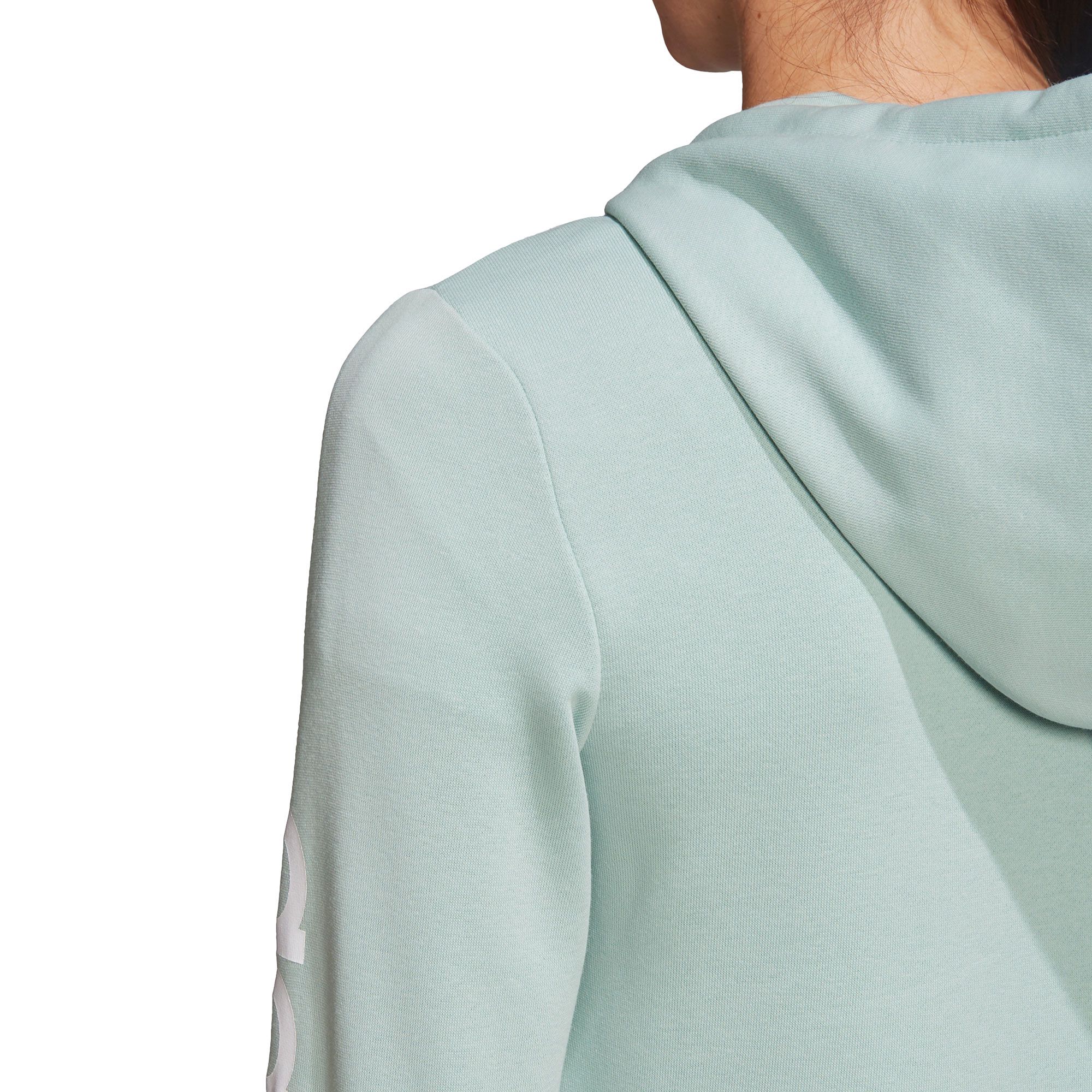 Chaqueta de Paseo con Capucha Essentials Linear Mujer Verde - Fútbol Factory