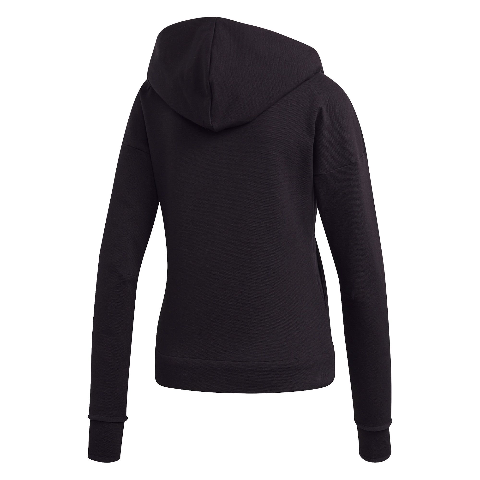 Chaqueta de Paseo con Capucha ZNE Mujer Negro - Fútbol Factory