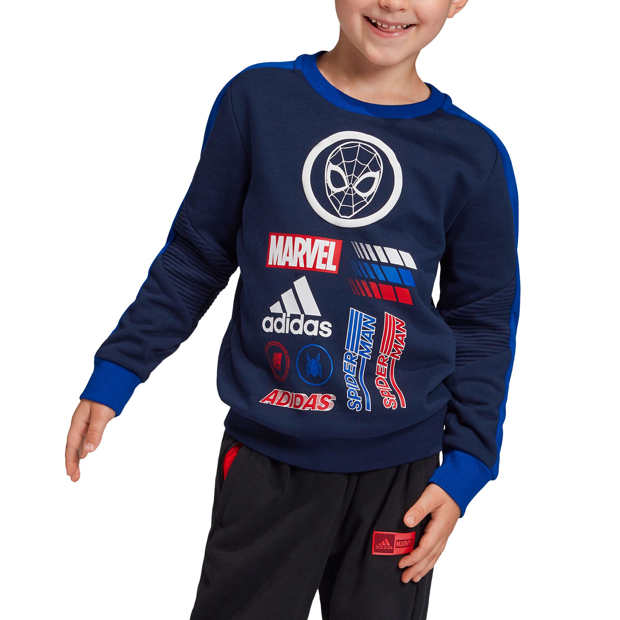 Sudadera de Paseo Marcel Spiderman Junior Marino - Fútbol Factory