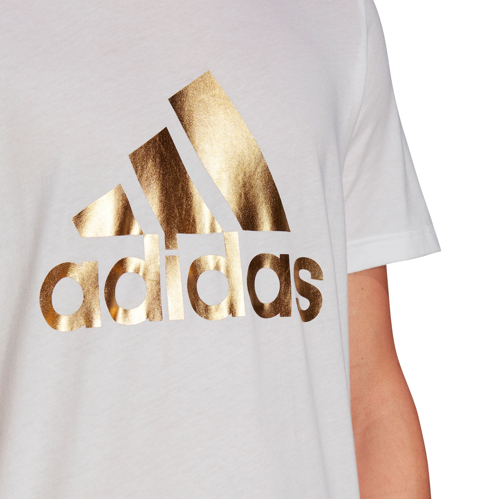 Camiseta de Paseo 8-Fit Graphic Foil Blanco - Fútbol Factory