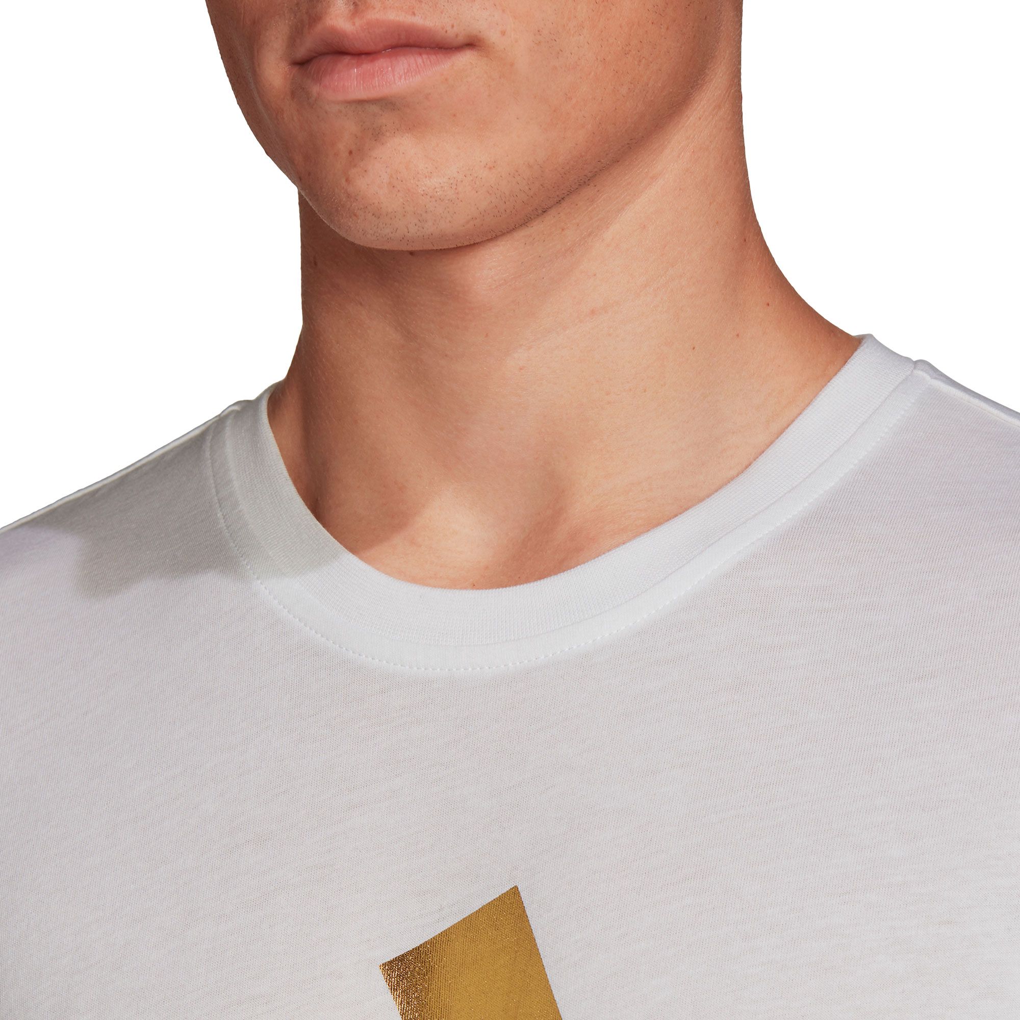 Camiseta de Paseo 8-Fit Graphic Foil Blanco - Fútbol Factory