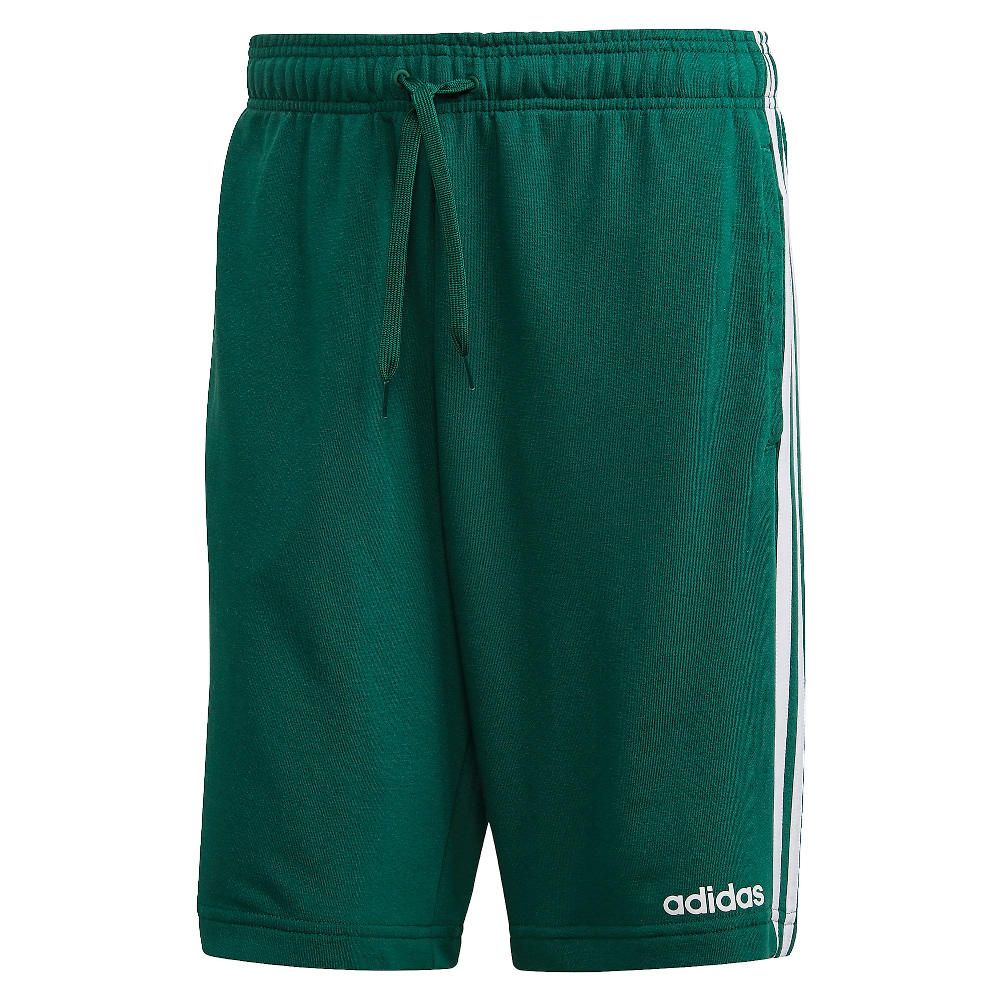 Pantalón Corto de Paseo Essentials Tres Bandas Verde - Fútbol Factory