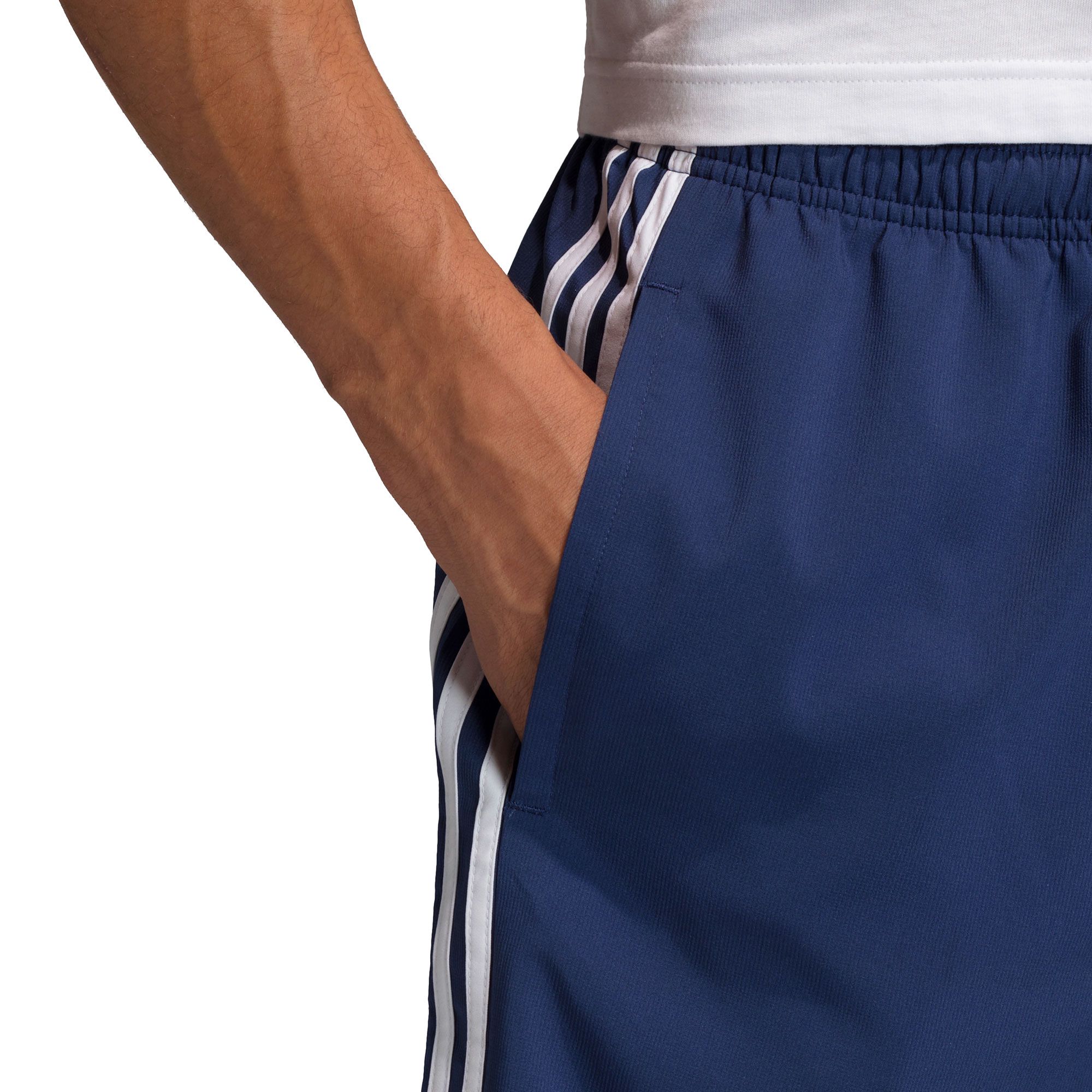Pantalón Corto de Paseo Essentials Tres Bandas Chelsea Azul - Fútbol Factory