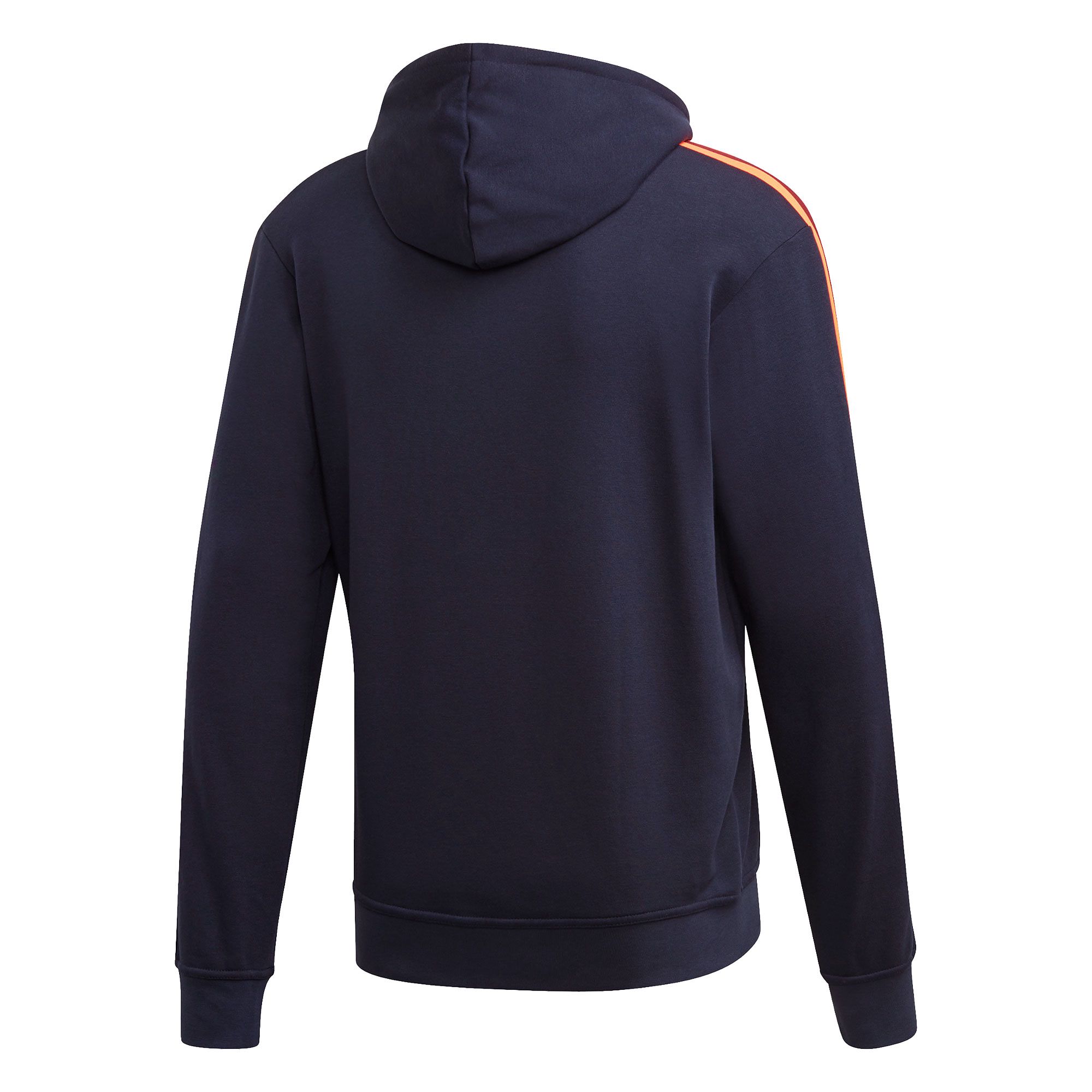 Sudadera con Capucha de Paseo Tres Bandas Tape OH Negro - Fútbol Factory