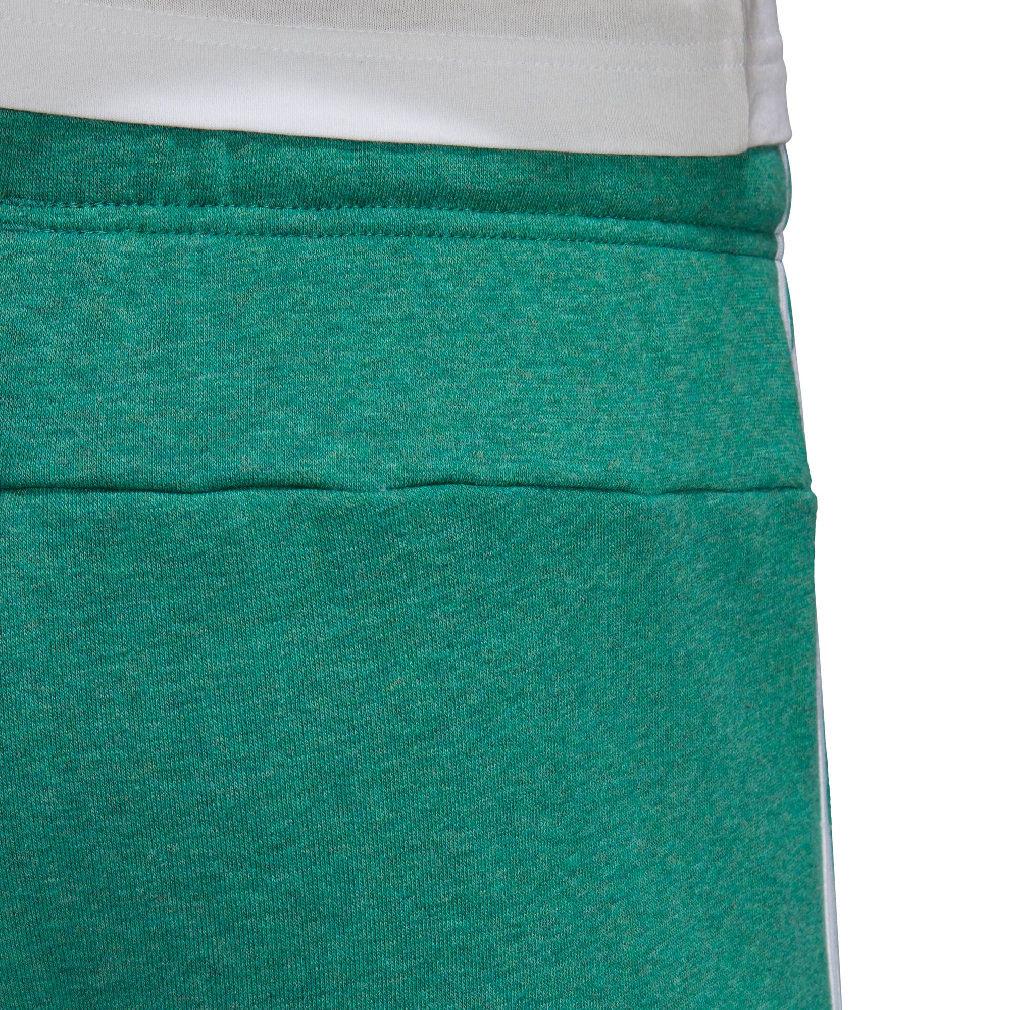 Pantalón Largo de Paseo Essentials Tapered Cuffed Tres Bandas Verde - Fútbol Factory