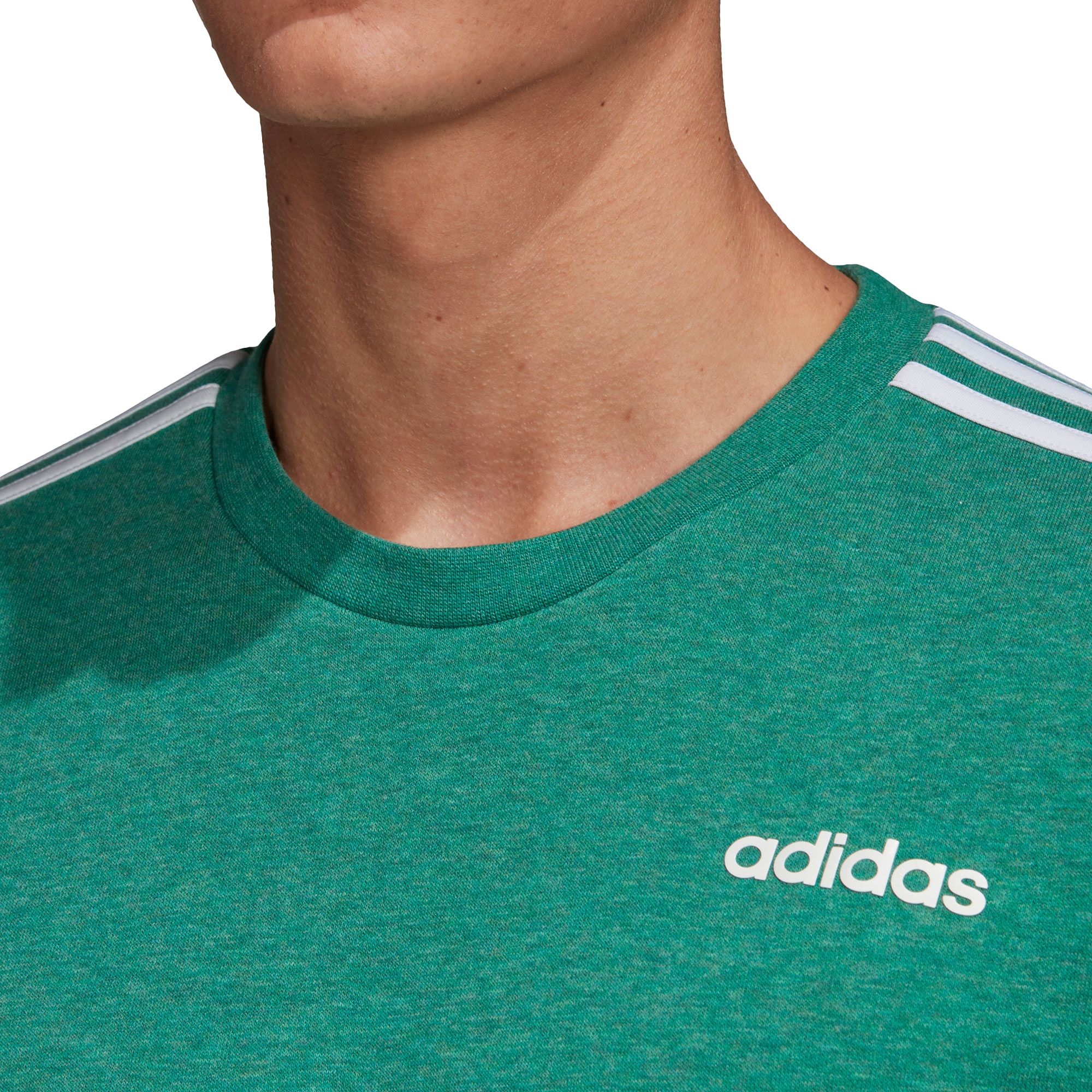 Sudadera de Paseo Essentials Tres Bandas Verde - Fútbol Factory
