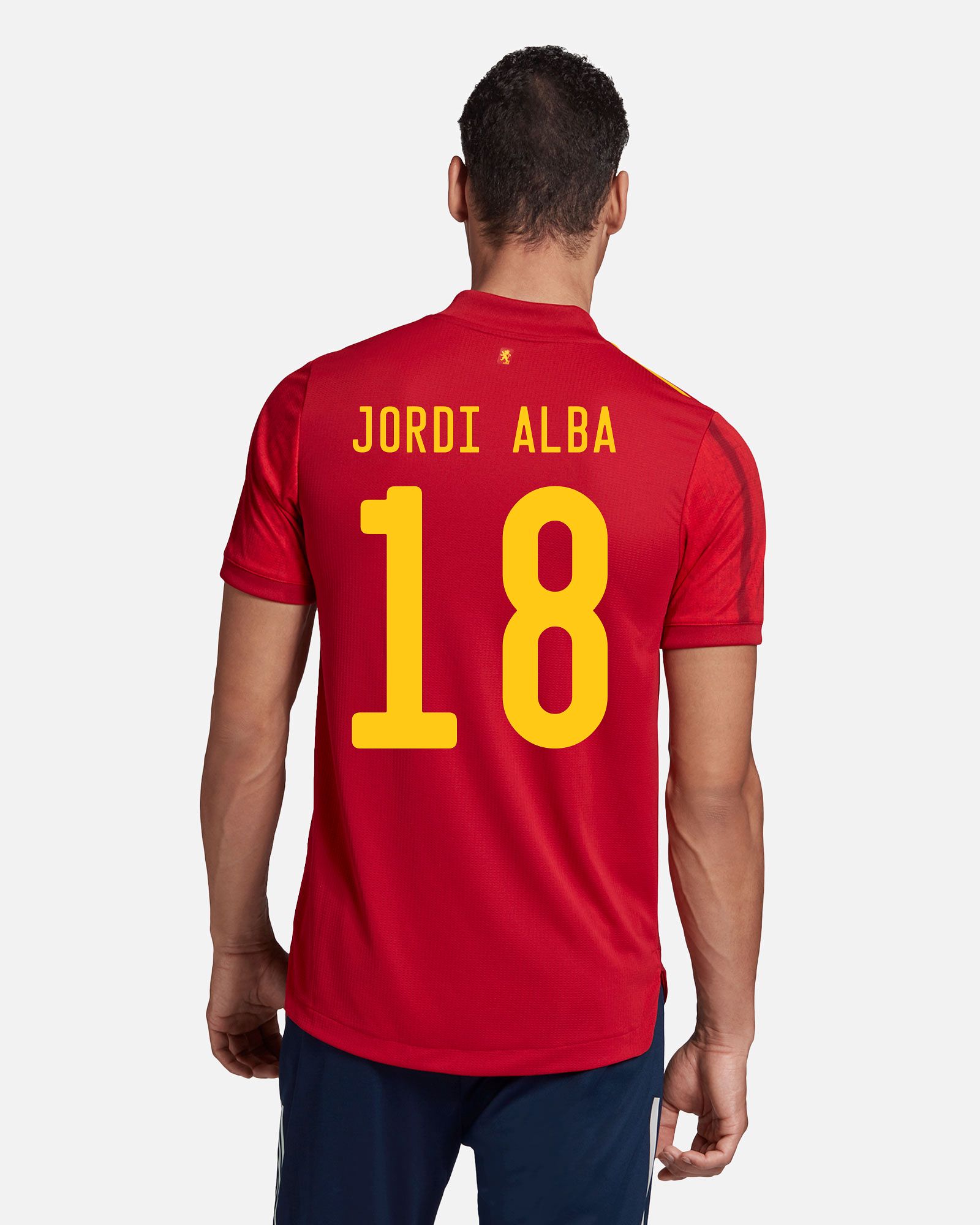 Camiseta 1ª España EURO 2021 Authentic Jordi Alba - Fútbol Factory