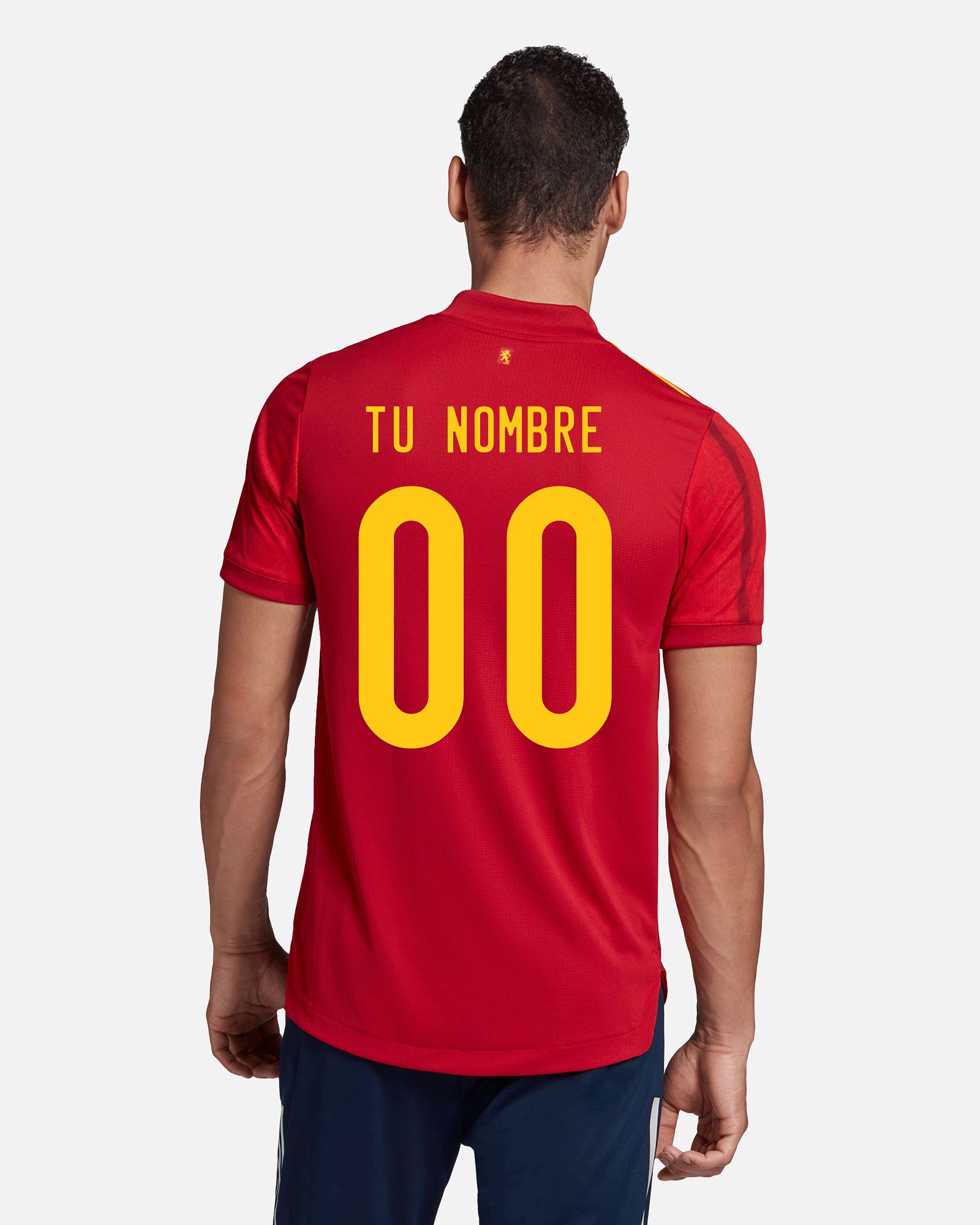 Camiseta 1ª España EURO 2021 Authentic Personalizado - Fútbol Factory