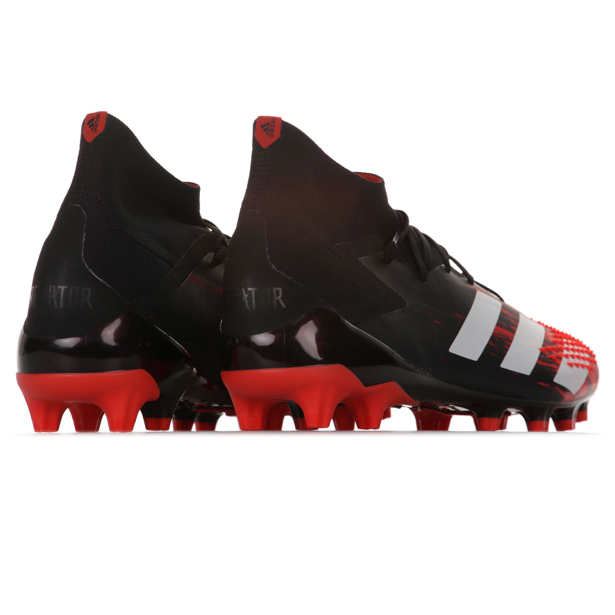 Botas de Fútbol adidas Predator Mutator 20.1 AG Negro Rojo - Fútbol Factory