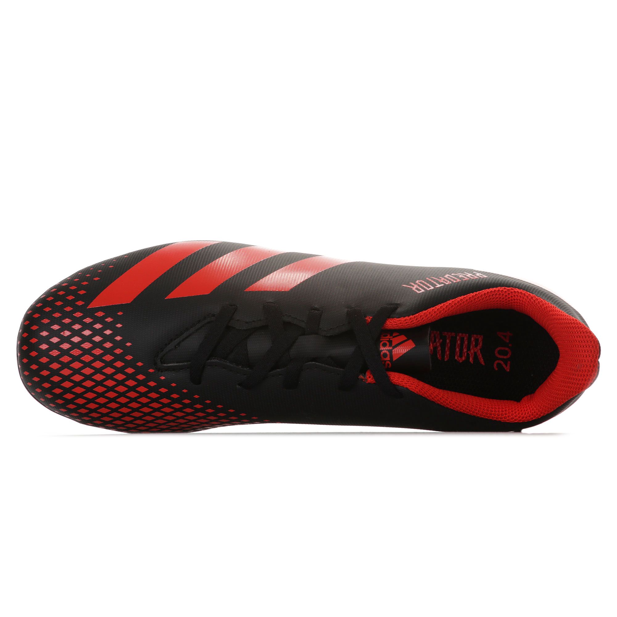 Botas de Fútbol adidas Predator 20.4 FxG Junior Negro Rojo - Fútbol Factory