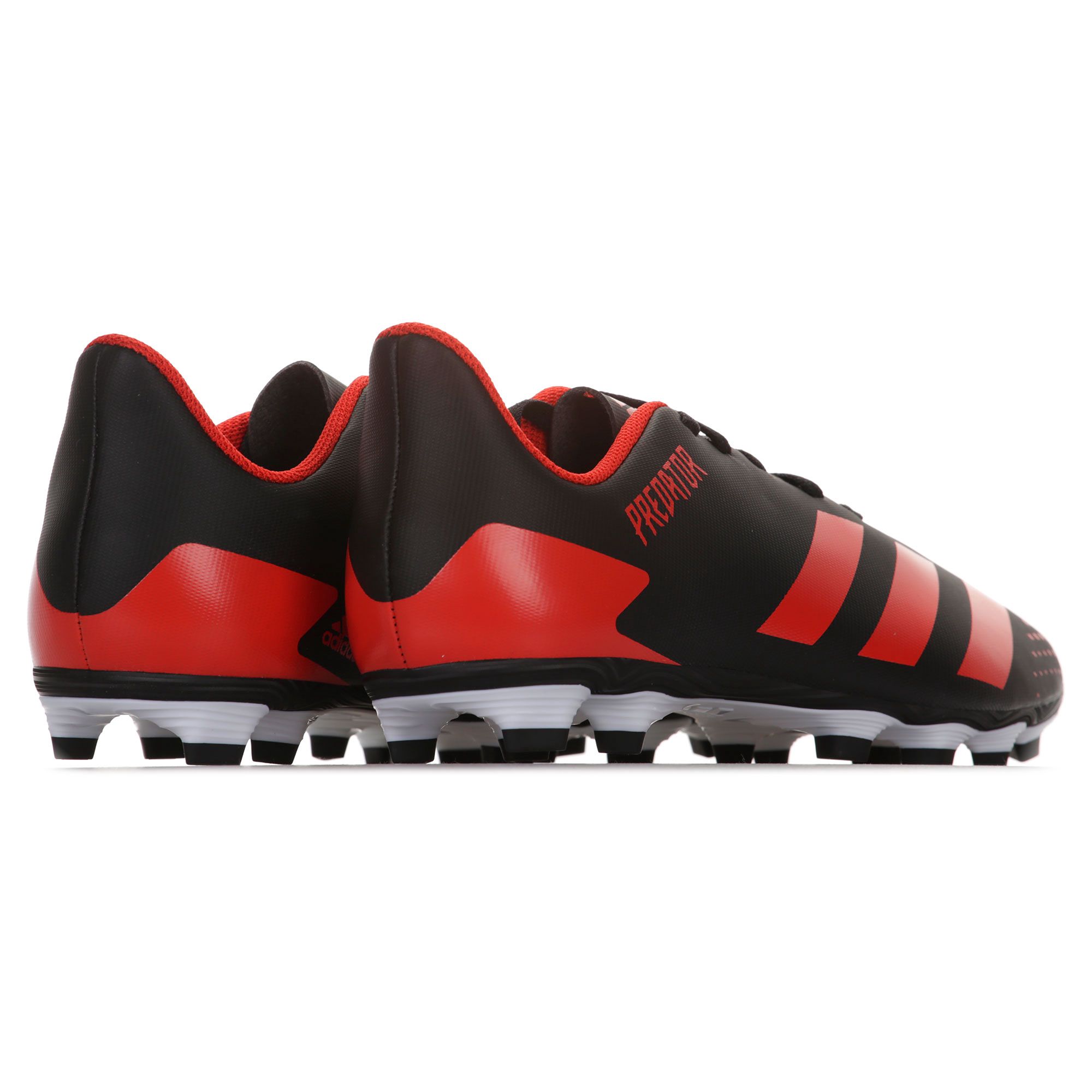 Botas de Fútbol adidas Predator 20.4 FxG Junior Negro Rojo - Fútbol Factory