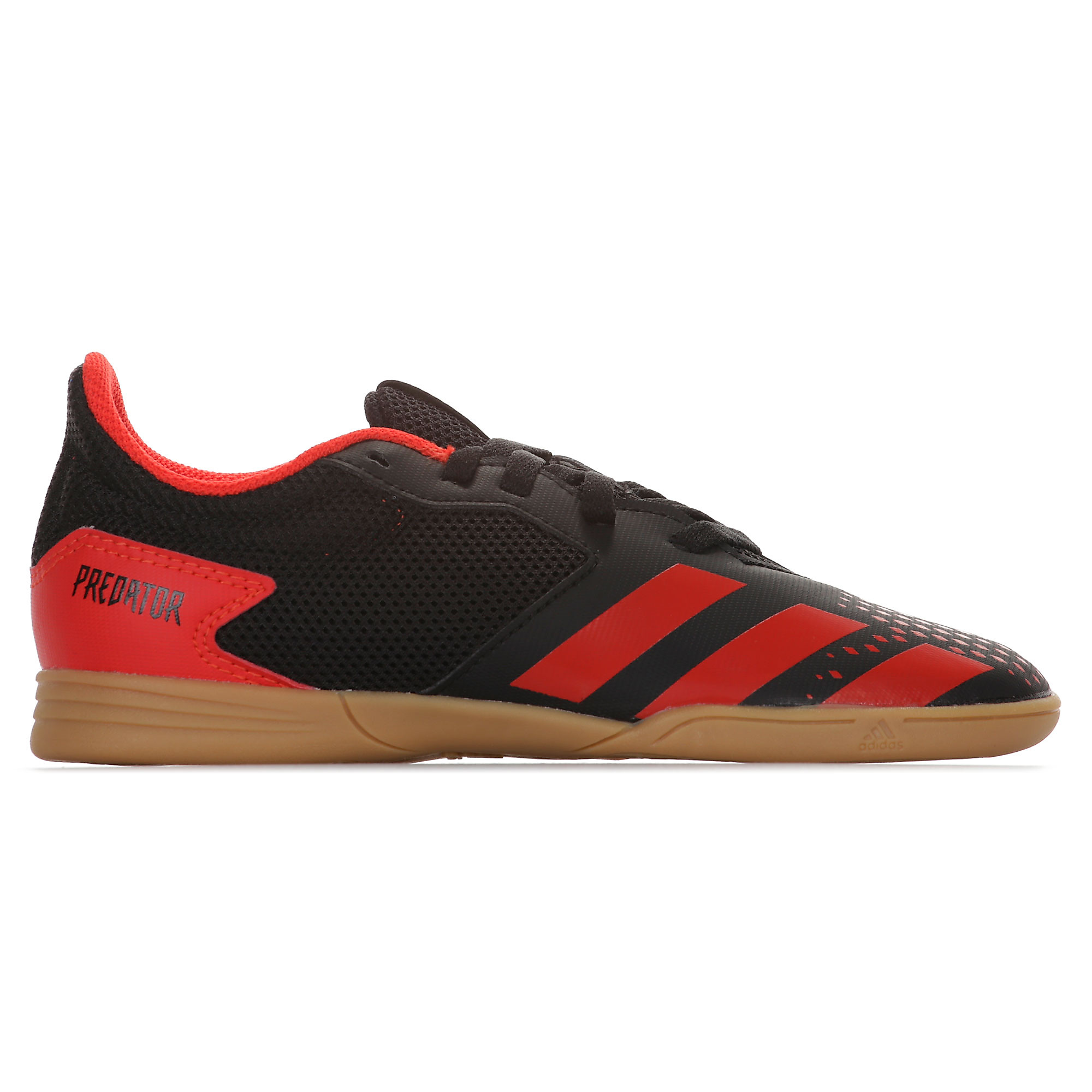 Zapatillas de Fútbol Sala adidas Predator 20.4 IN Negro Rojo - Fútbol Factory