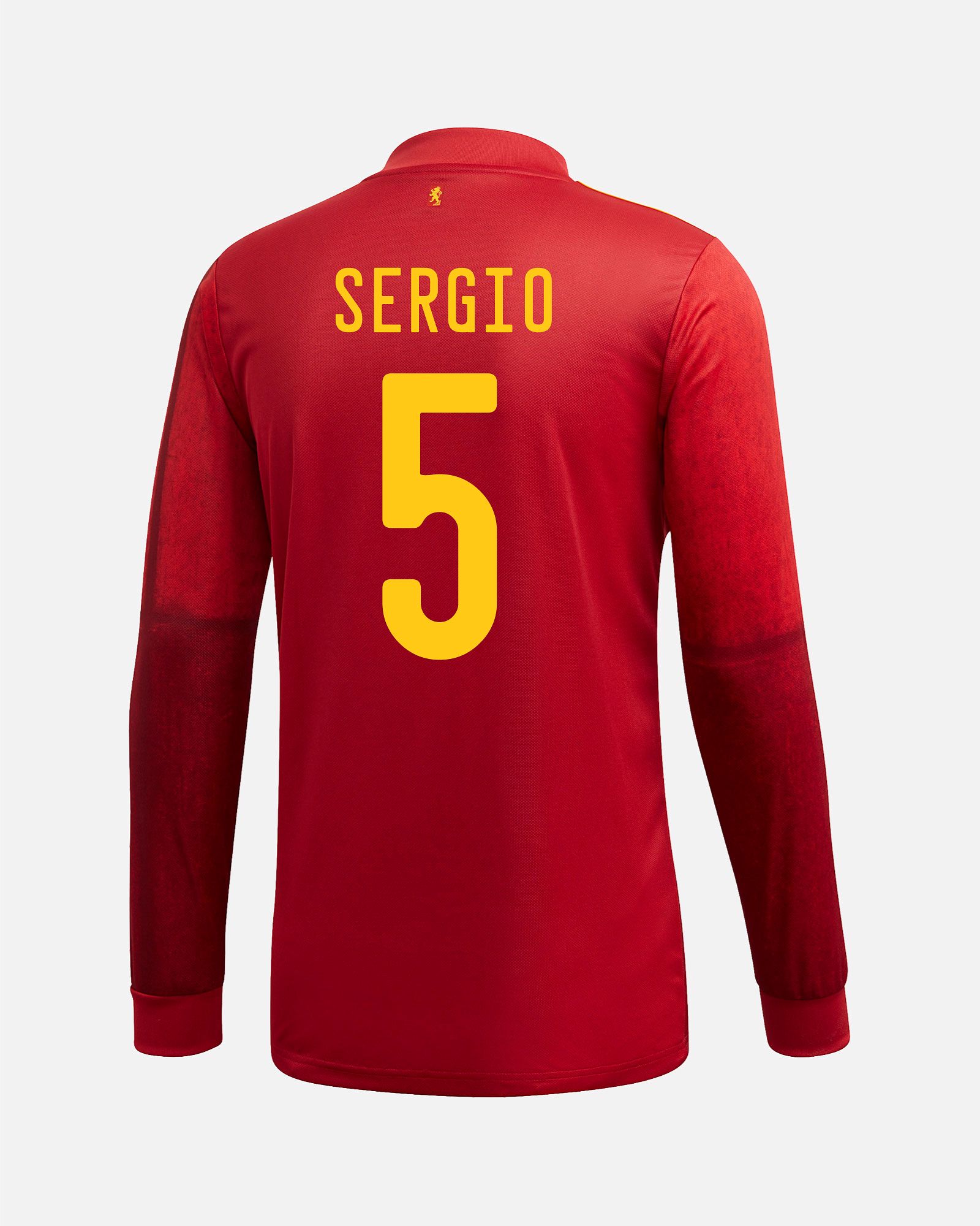 Camiseta 1ª España EURO 2021 Manga Larga Sergio Busquets - Fútbol Factory