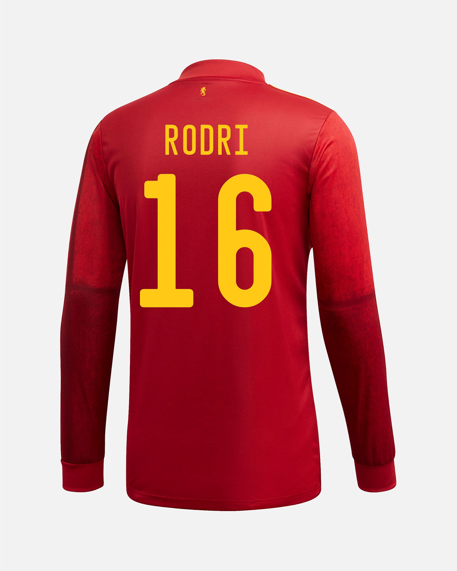 Camiseta 1ª España EURO 2021 Manga Larga Rodri - Fútbol Factory