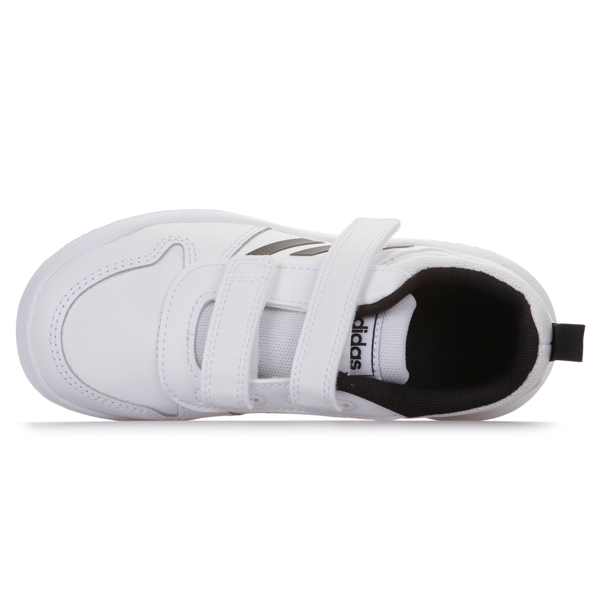 Zapatillas de Paseo Tensaurus Velcro Junior Blanco Negro - Fútbol Factory