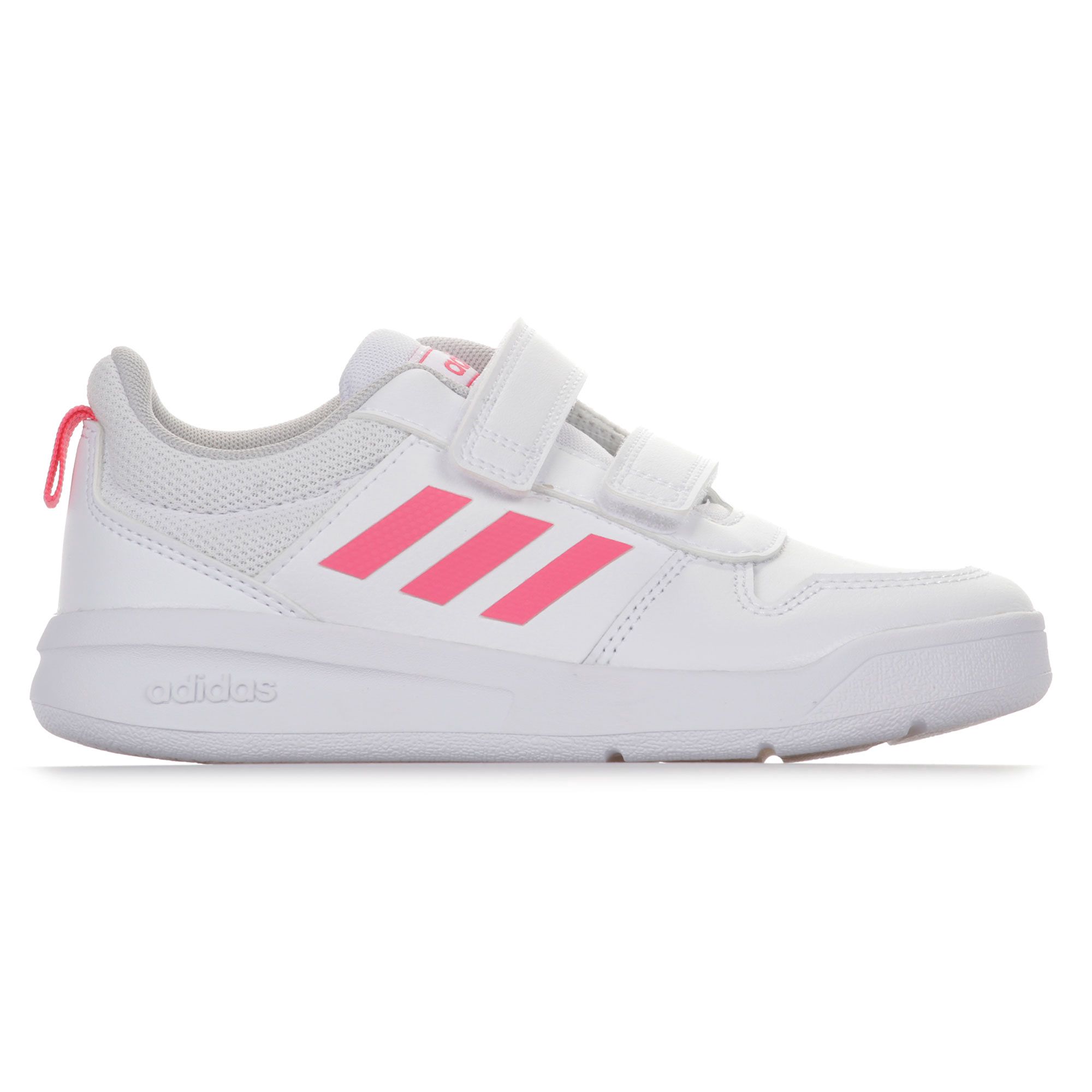 Zapatillas de Paseo Tensaurus Velcro Junior Blanco Rosa - Fútbol Factory