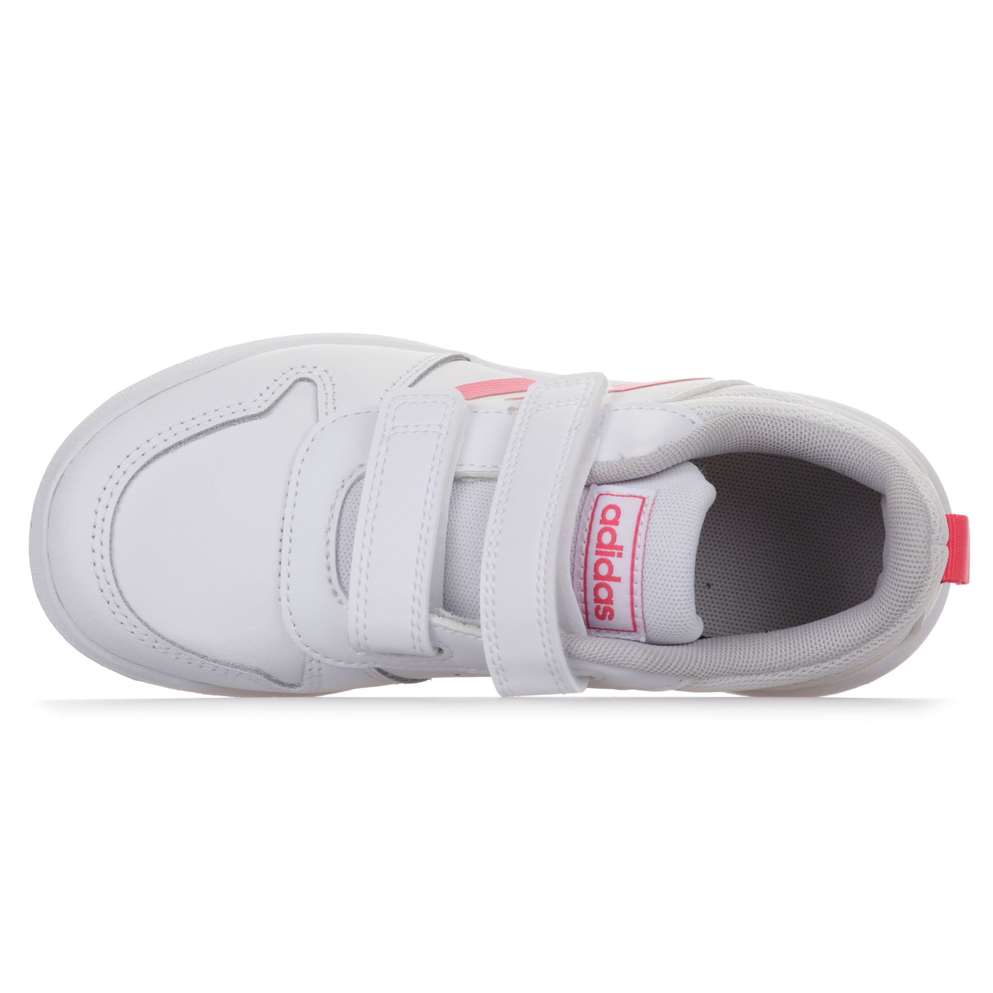 Zapatillas de Paseo Tensaurus Velcro Junior Blanco Rosa - Fútbol Factory