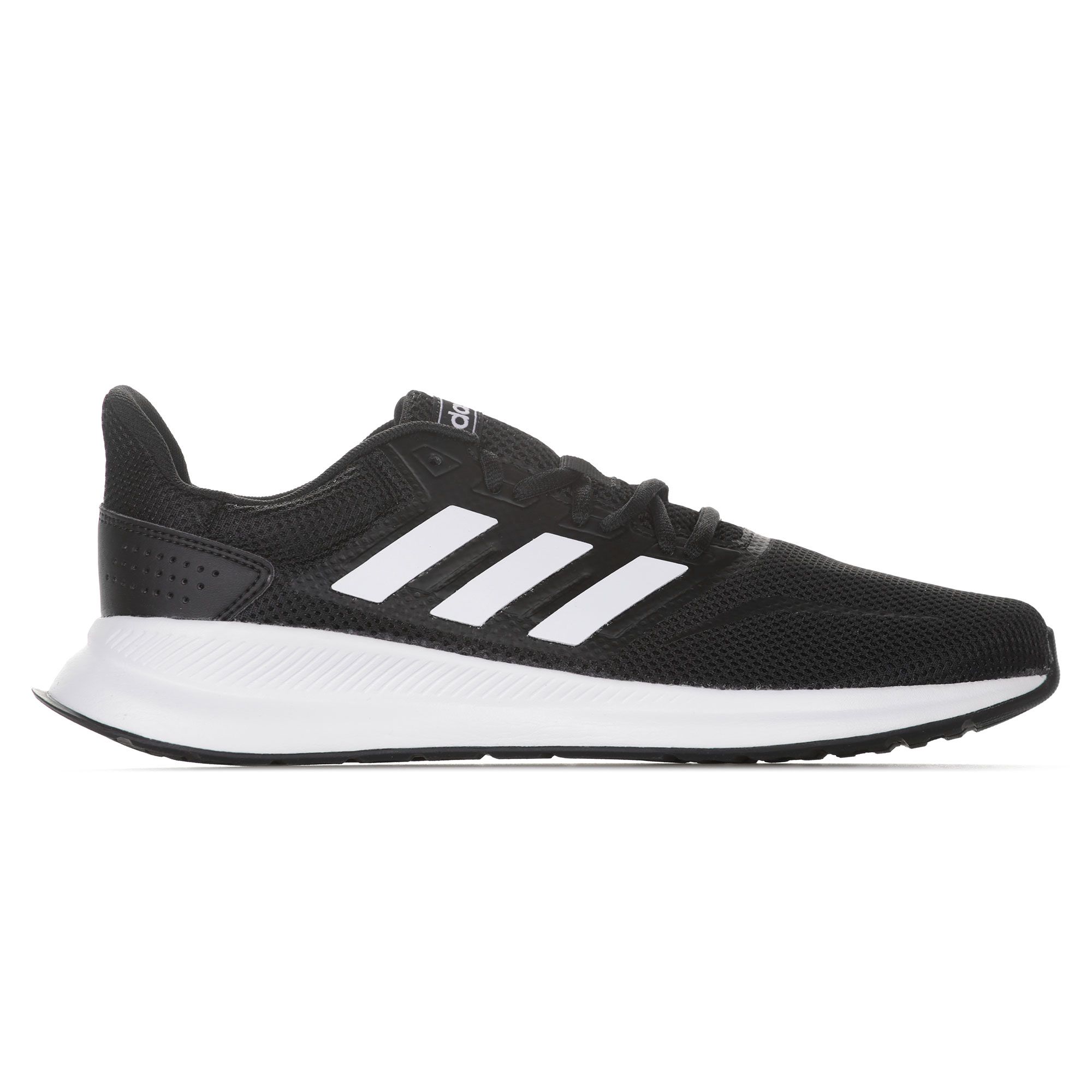 Zapatillas de Running Runfalcon Negro Blanco - Fútbol Factory