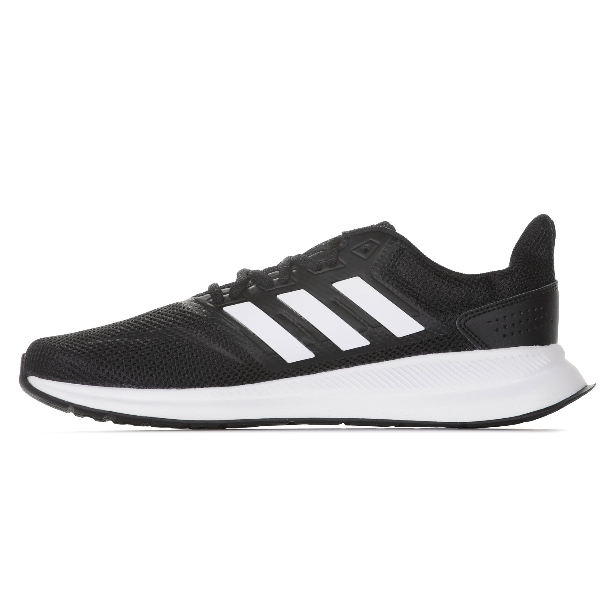 Zapatillas de Running Runfalcon Negro Blanco - Fútbol Factory