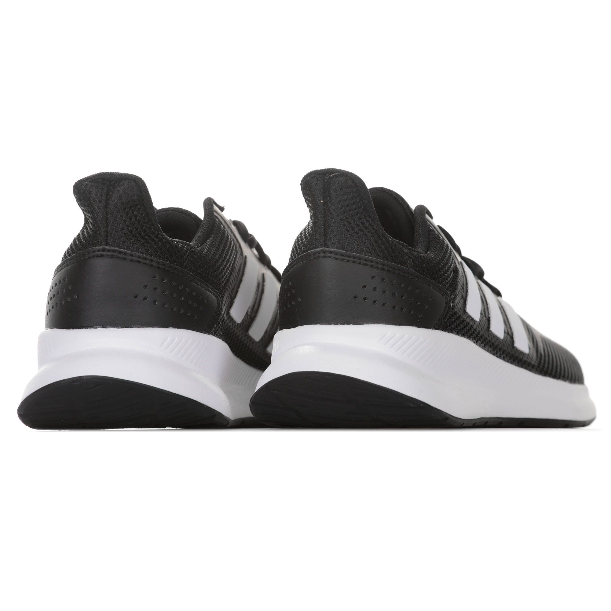 Zapatillas de Running Runfalcon Negro Blanco - Fútbol Factory