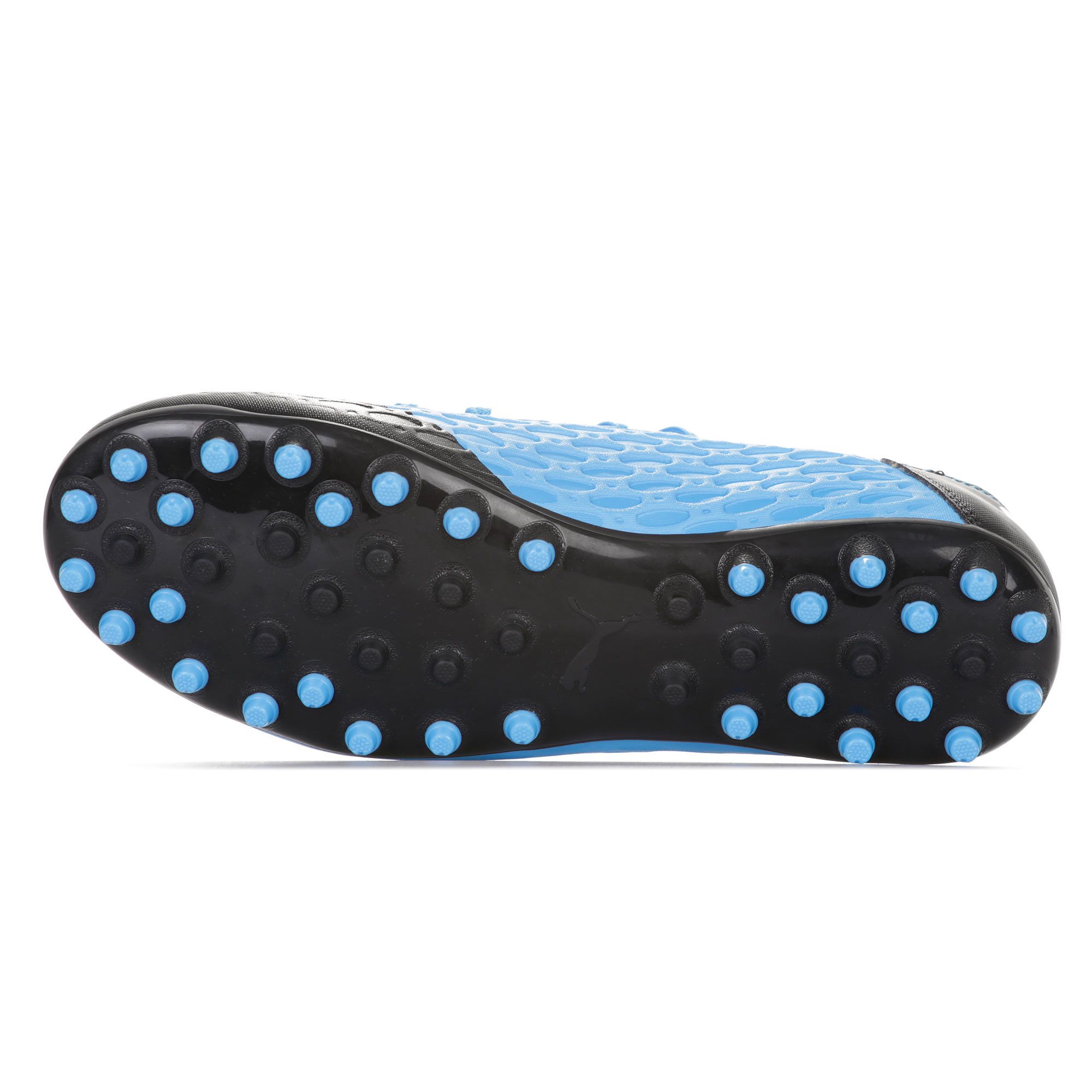 Botas de fútbol Puma Future 5.4 MG Junior Azul Negro - Fútbol Factory