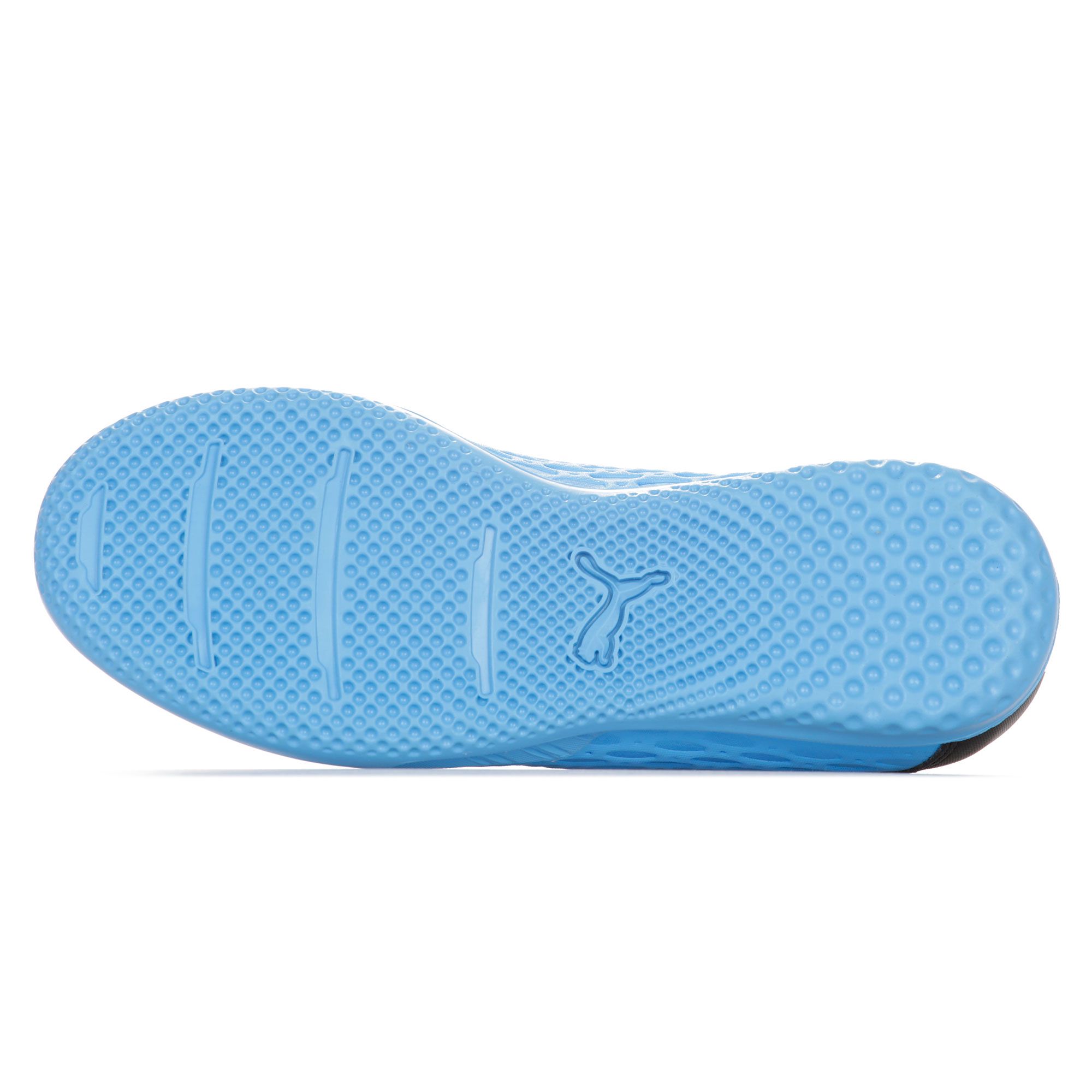 Zapatillas de fútbol sala Puma Future 5.4 IT Junior Azul Negro - Fútbol Factory