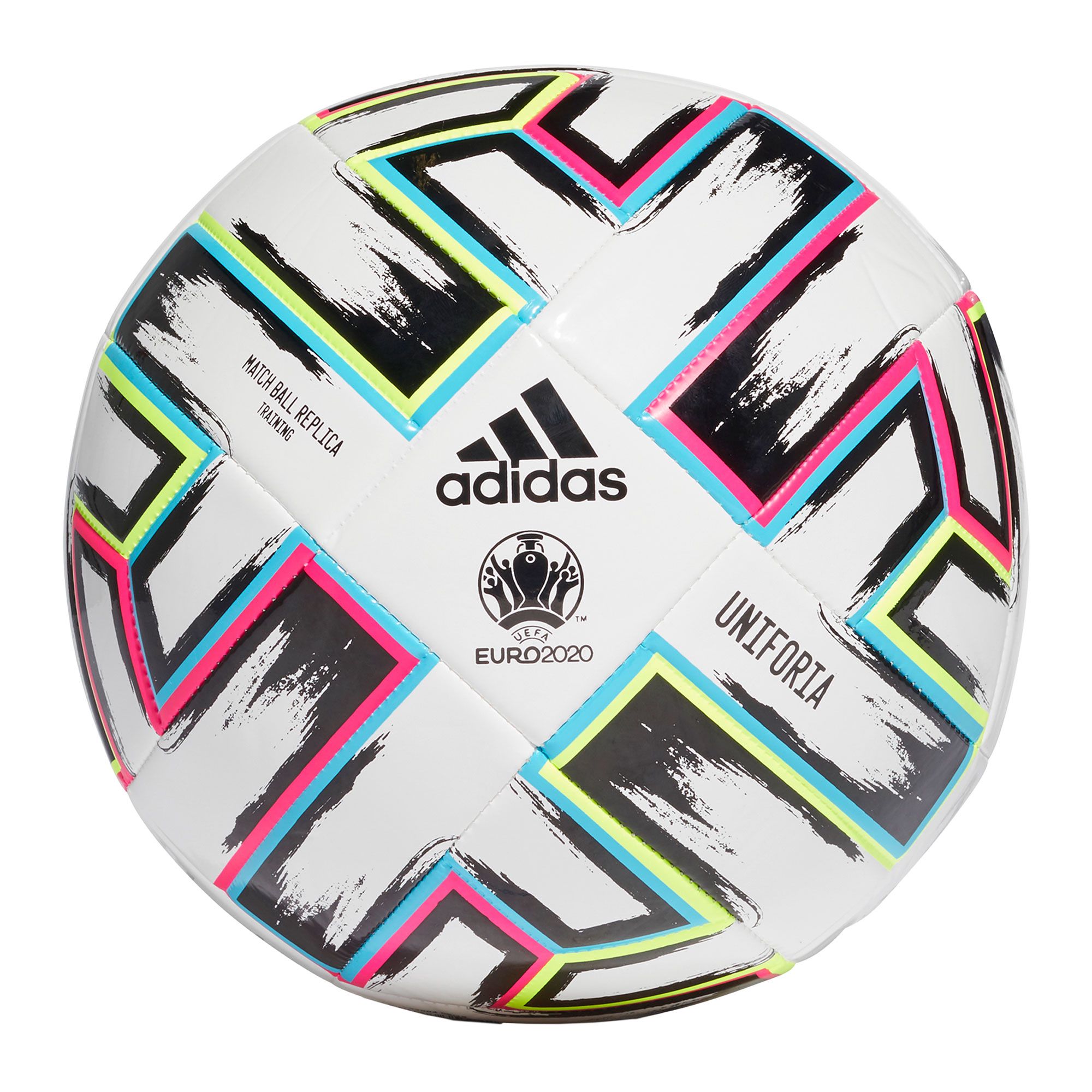 Balón de Fútbol 11 Uniforia Training EURO 2020 Blanco - Fútbol Factory