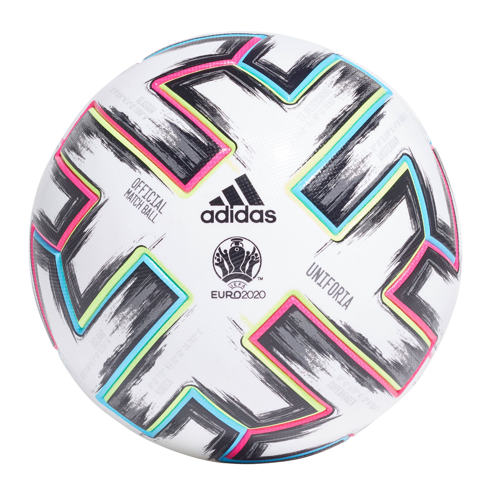 Balón de Fútbol 11 Uniforia OMB EURO 2020 Blanco - Fútbol Factory