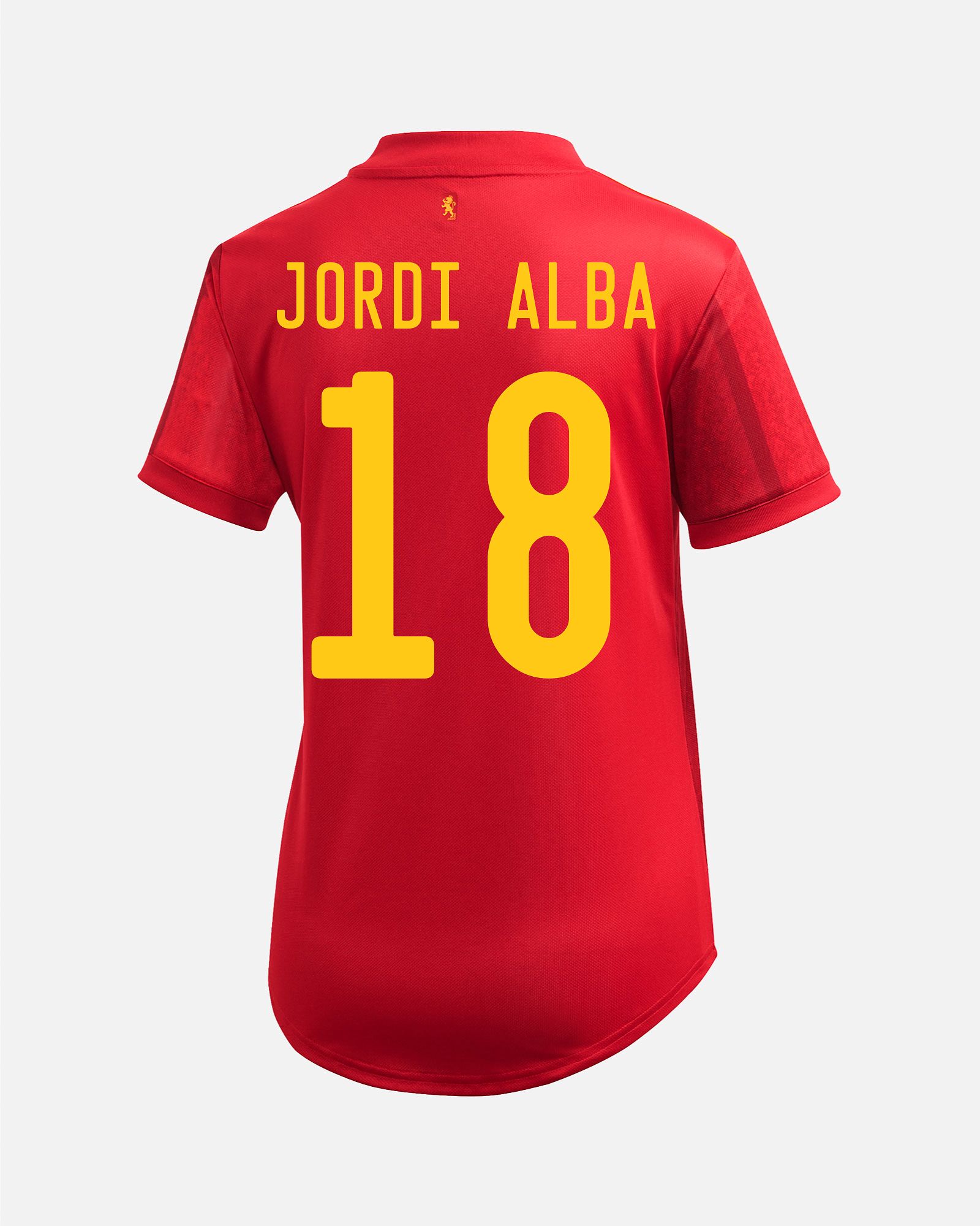 Camiseta 1ª España EURO 2021 Mujer Jordi Alba - Fútbol Factory