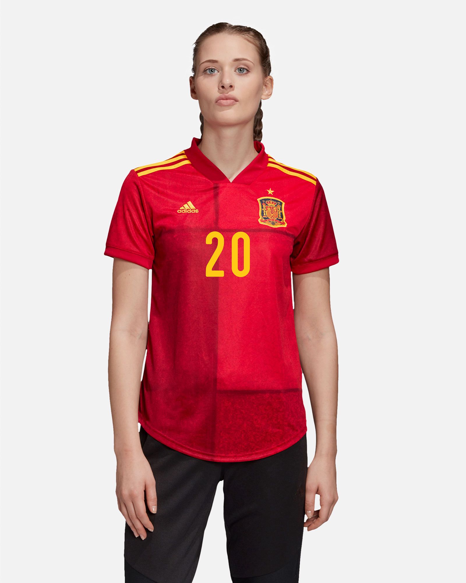 Camiseta 1ª España EURO 2021 Mujer Adama Traoré - Fútbol Factory