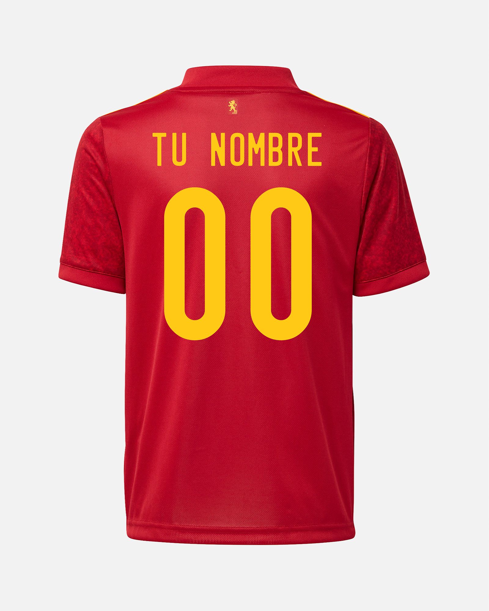 Camiseta 1ª España EURO 2021 Niño Personalizado - Fútbol Factory