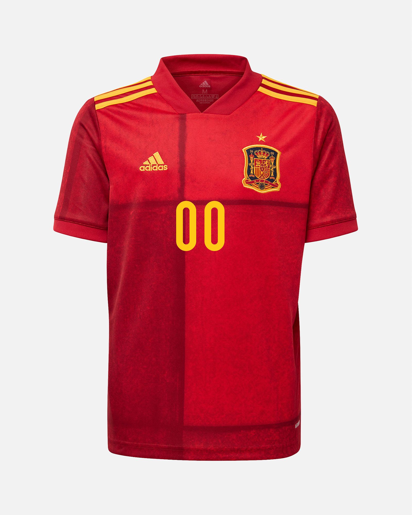 Camiseta 1ª España EURO 2021 Niño Personalizado - Fútbol Factory