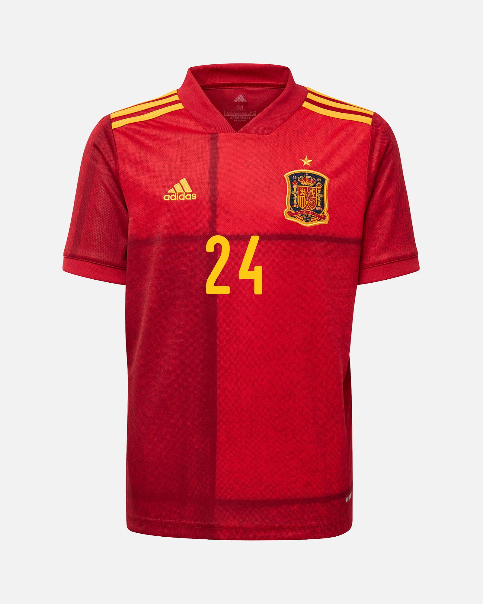 Camiseta 1ª España EURO 2021 Niño Laporte - Fútbol Factory