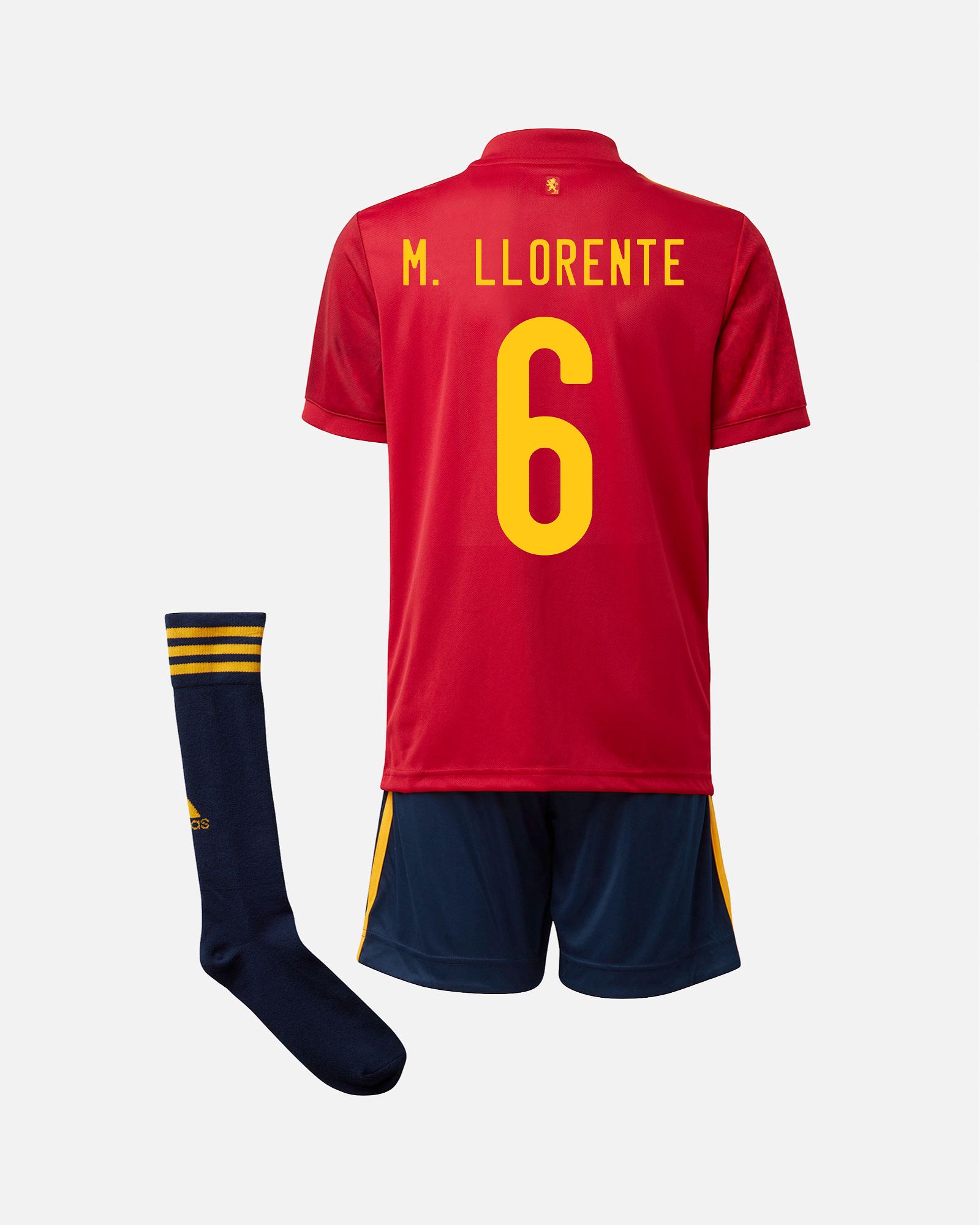 Conjunto 1ª España EURO 2021 Niño Marcos Llorente - Fútbol Factory