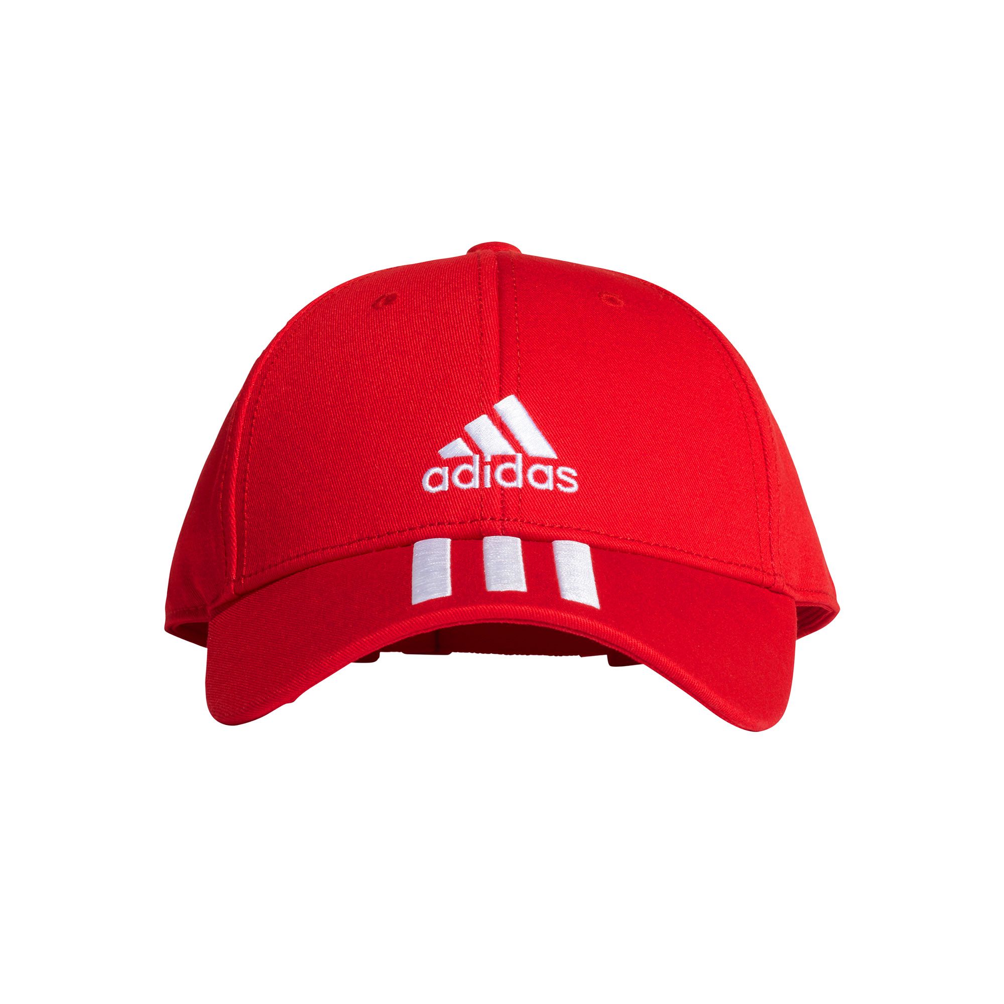 Gorra Tres Bandas Rojo - Fútbol Factory