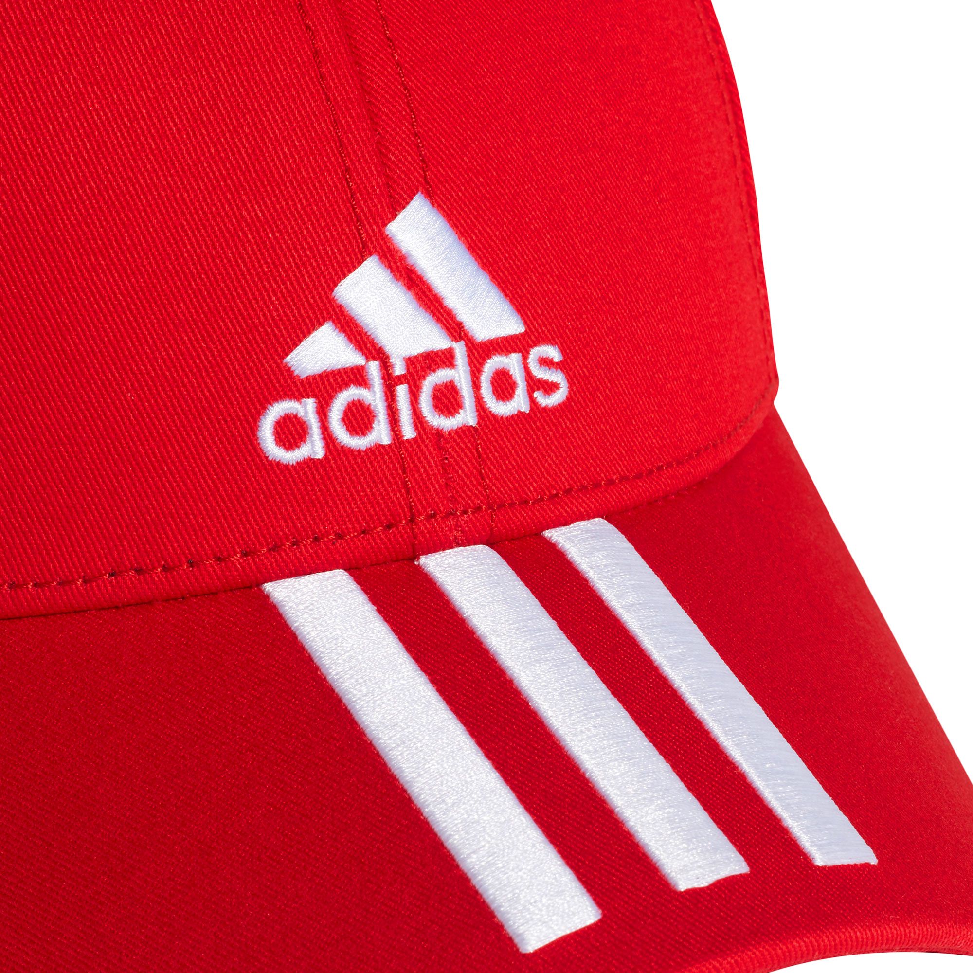 Gorra Tres Bandas Rojo - Fútbol Factory