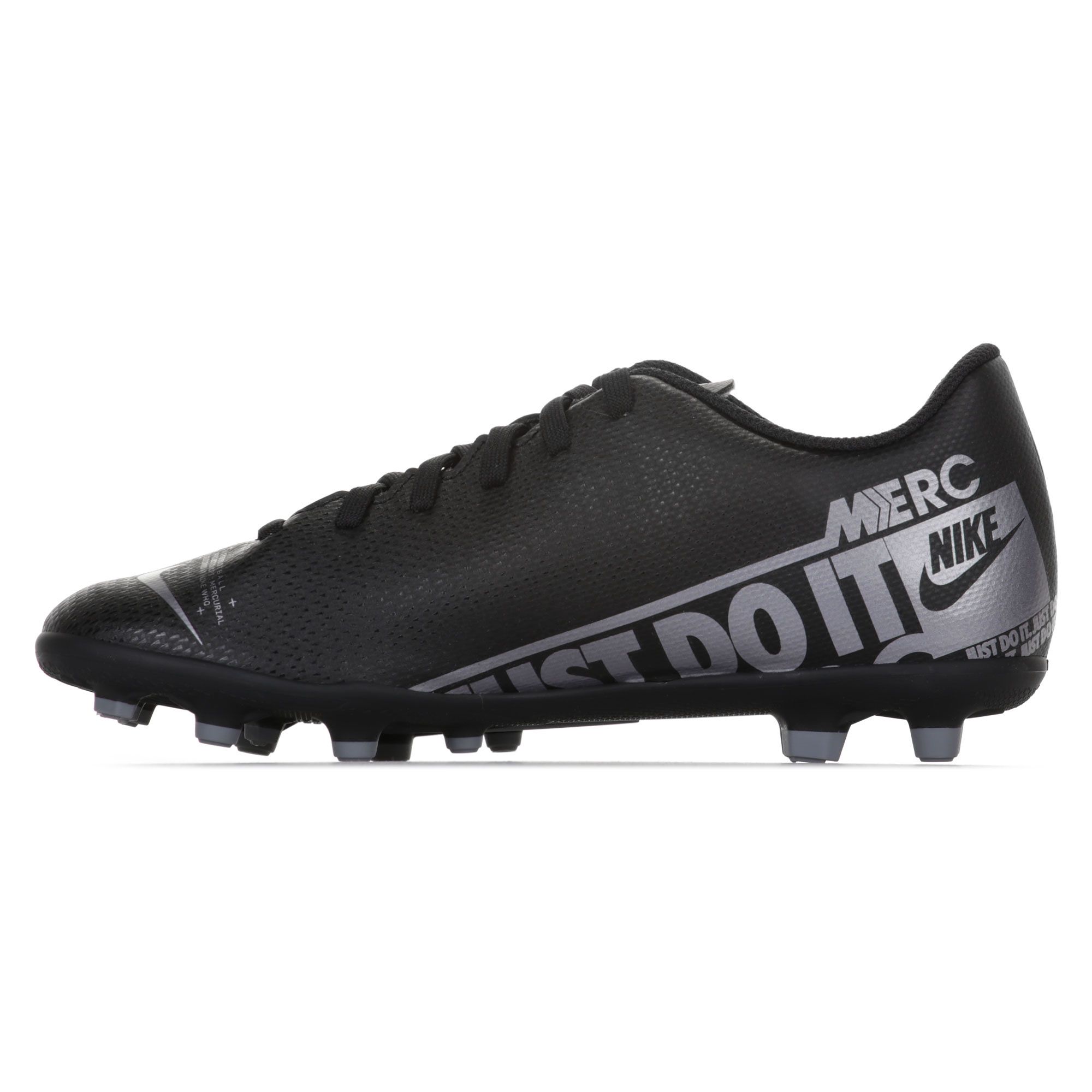 Botas de Fútbol Mercurial Vapor 13 Club FG/MG Junior Negro - Fútbol Factory