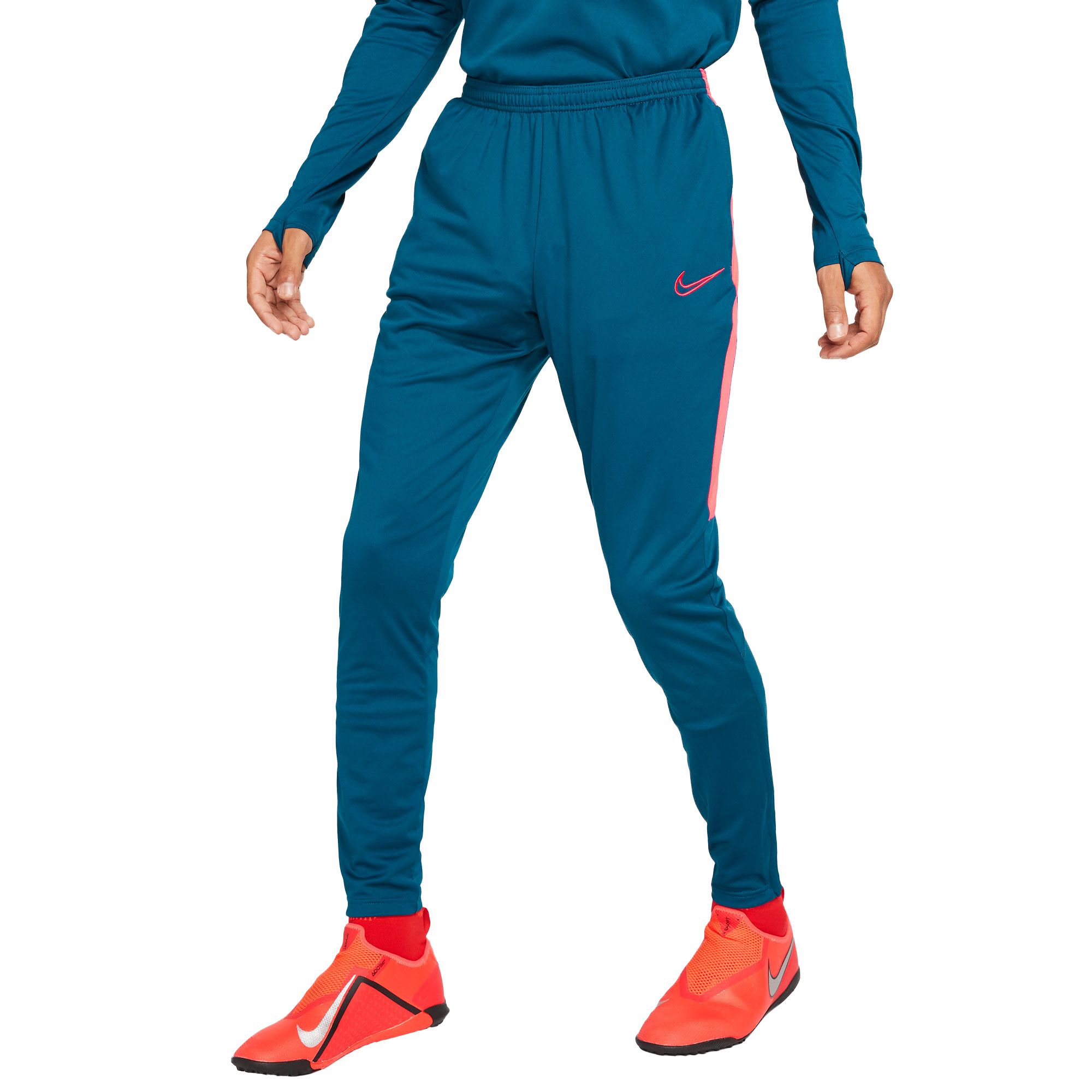 Pantalón Largo de Training Dri-FIT Academy Azul Rosa - Fútbol Factory