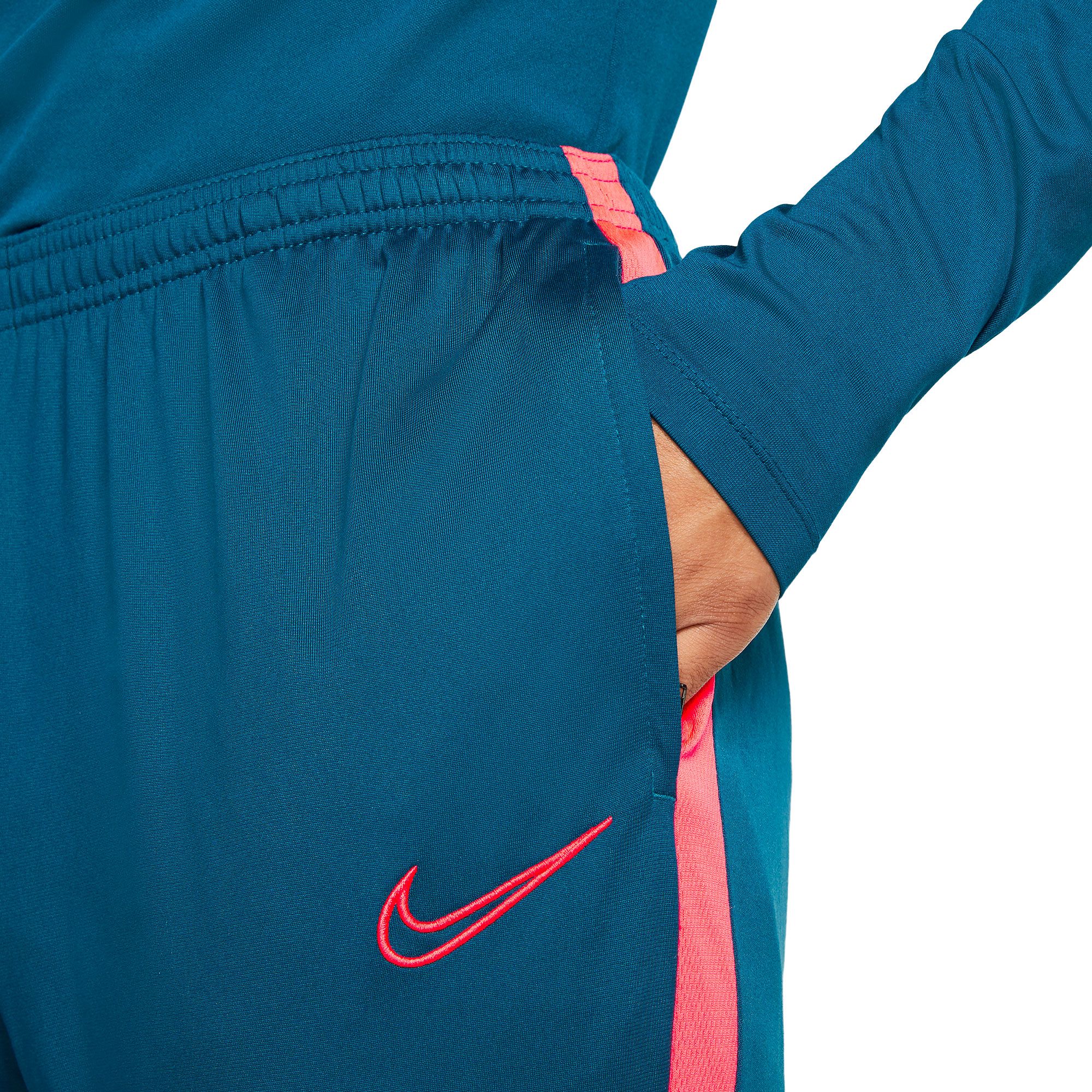 Pantalón Largo de Training Dri-FIT Academy Azul Rosa - Fútbol Factory