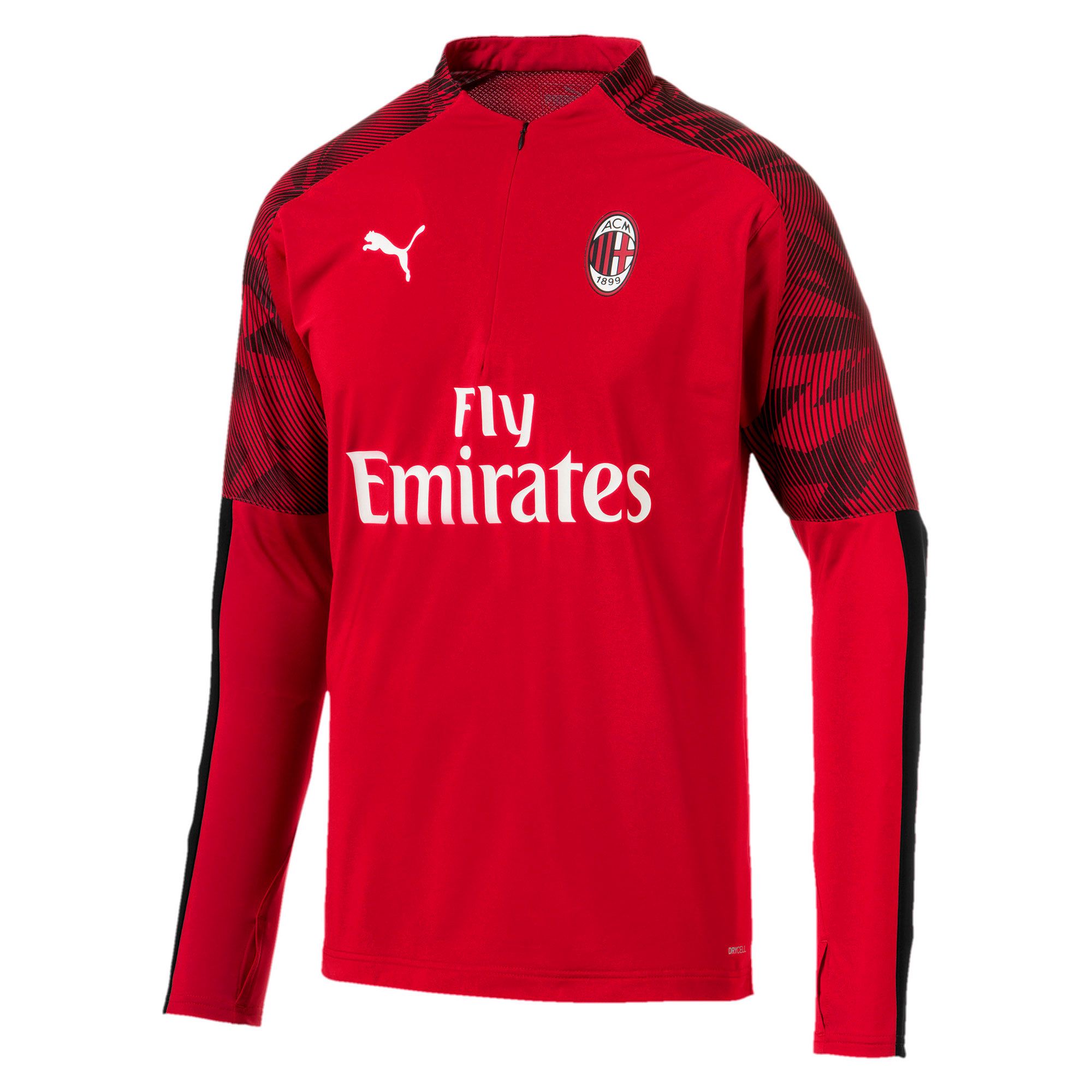Sudadera 1/4 de Training AC Milan 2019/2020 Rojo - Fútbol Factory