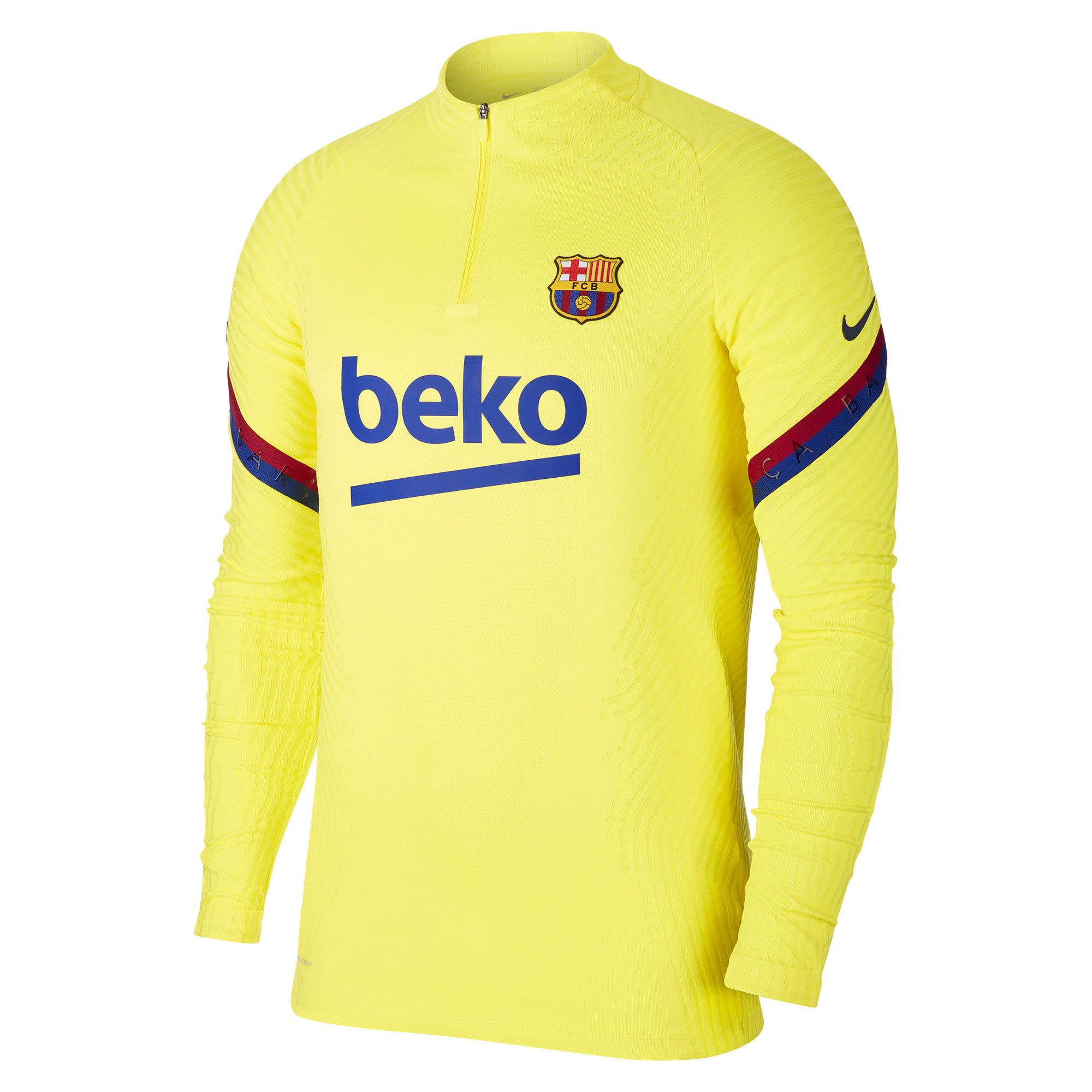 Sudadera de Training FC Barcelona 2019/2020 Strike Amarillo - Fútbol Factory