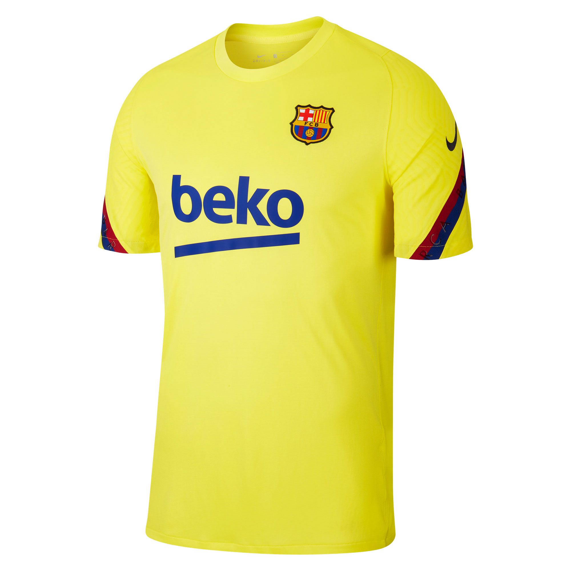 Camiseta de Training FC Barcelona 2019/2020 Strike Amarillo - Fútbol Factory